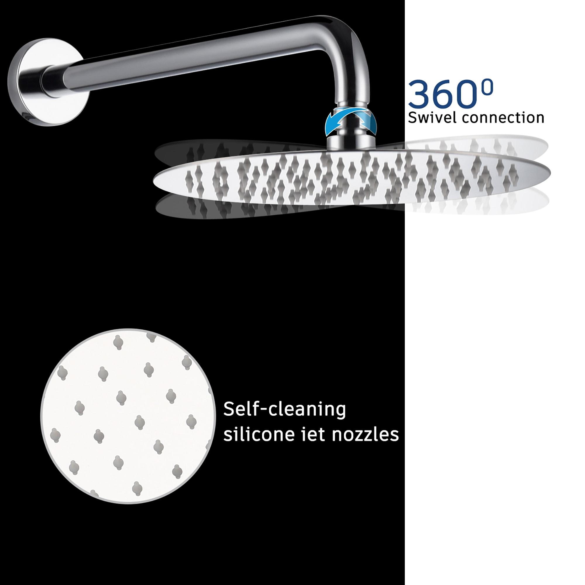 PureEssence Pressure-Balanced (Temperature And Volume) All-In-One Kit with Rough in-Valve