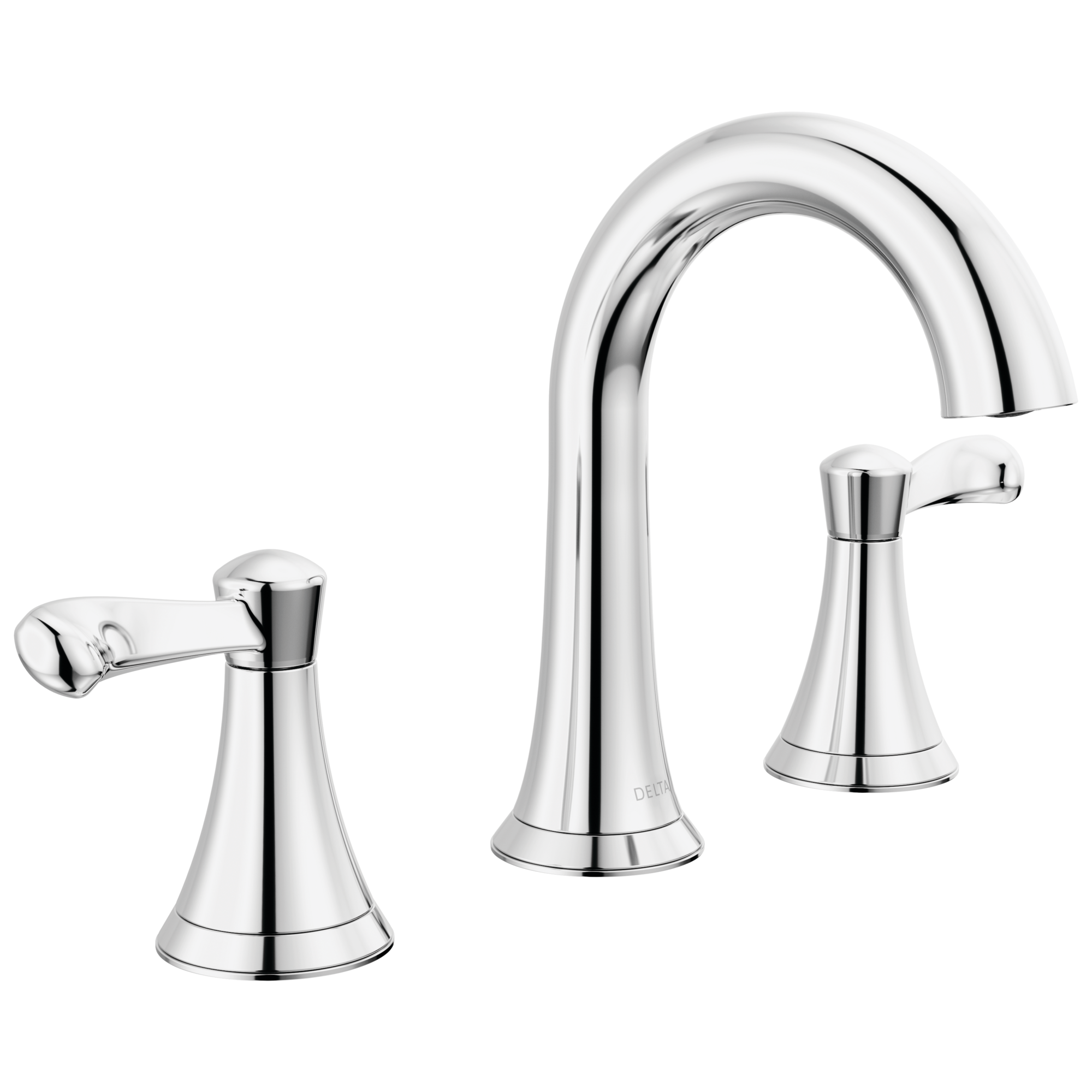 Esato Widespread Bathroom Faucet 3 Hole, 2-handle Bathroom Sink Faucet with Drain Assembly