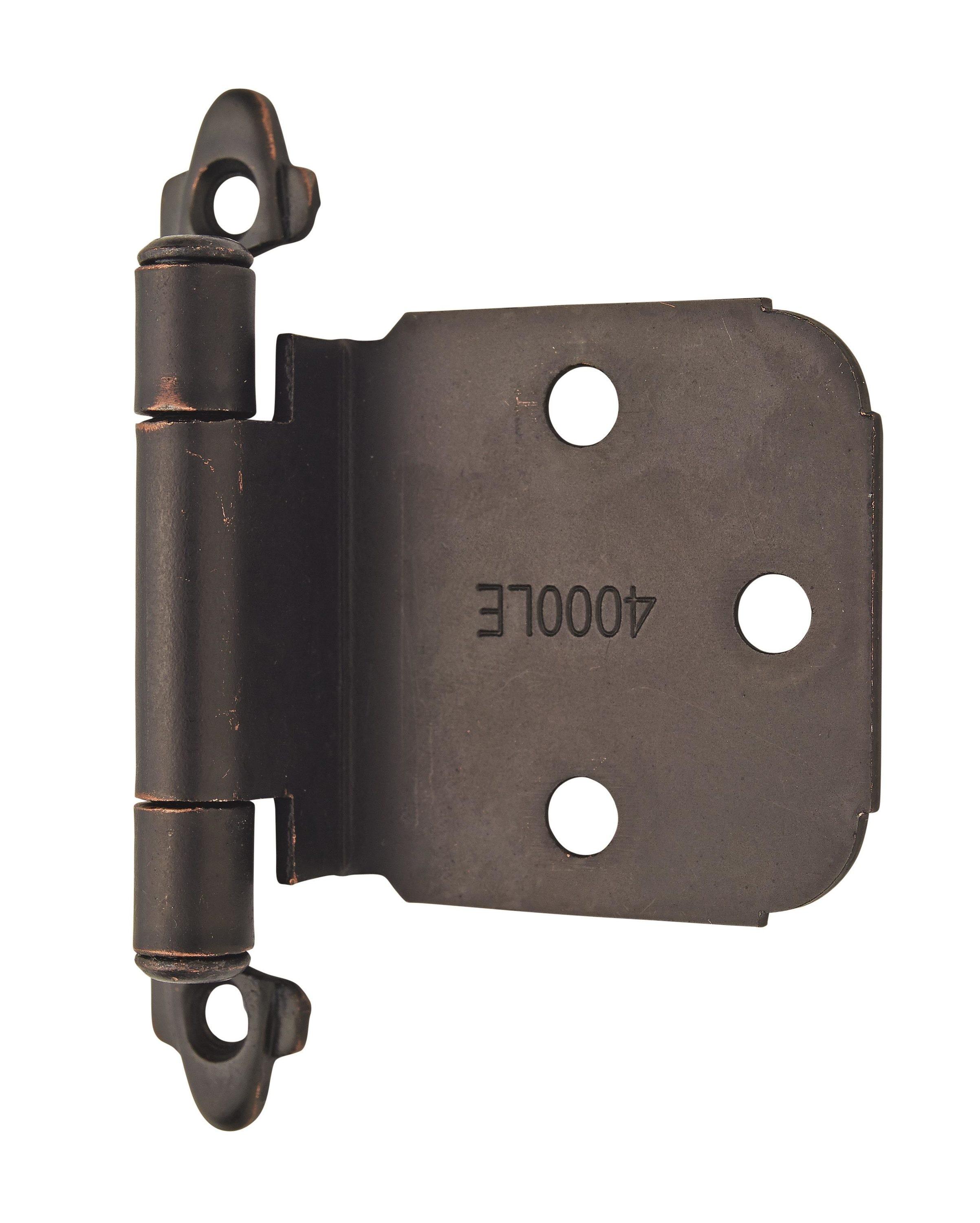 Oil Rubbed Bronze Self-Closing Cabinet Hinges