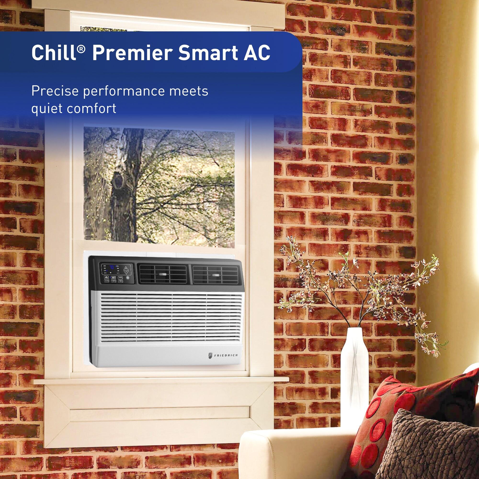Friedrich 8000 BTU Wi-Fi Connected Window Air Conditioner with Remote Included