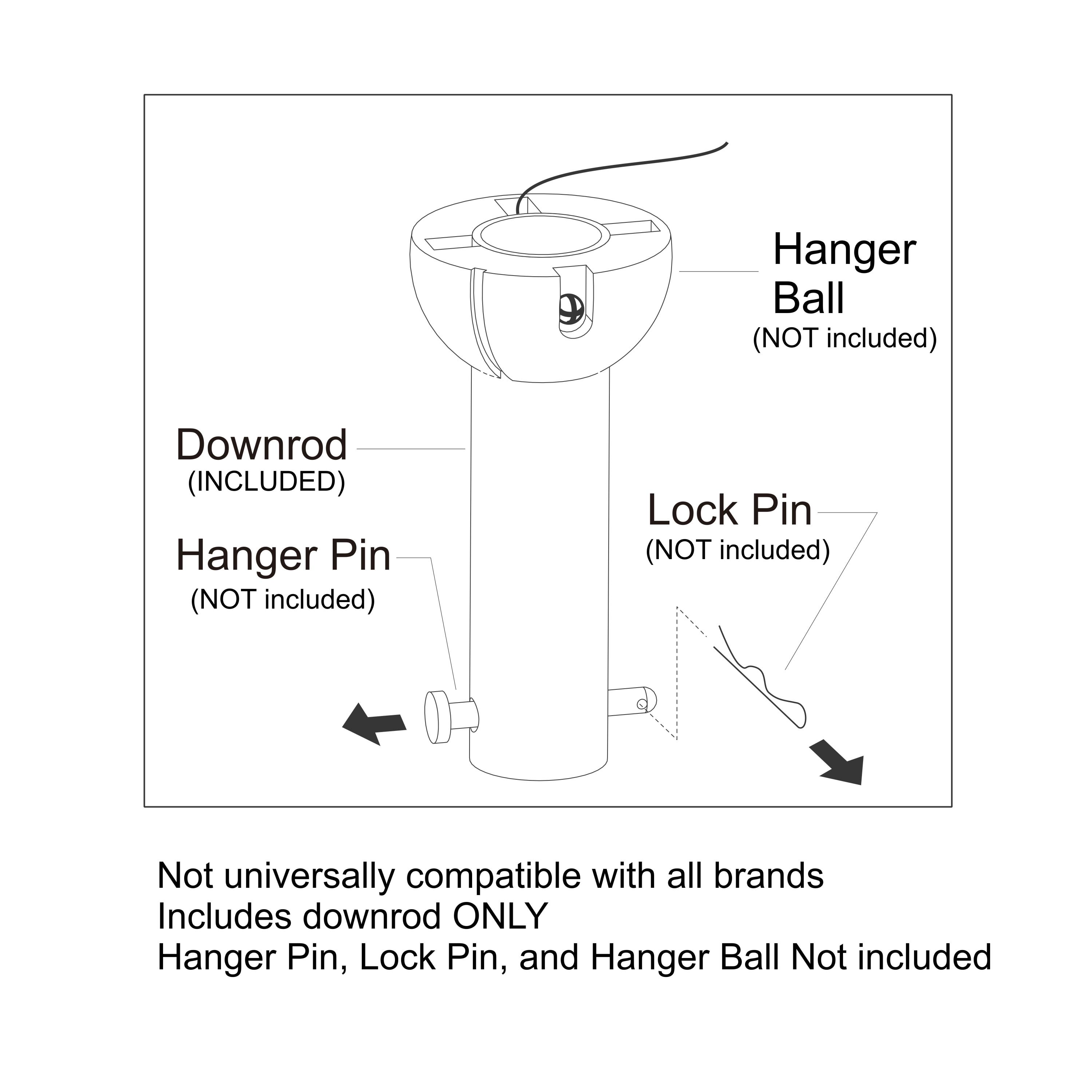 Symple Stuff Mccraney Ceiling Fan Downrods