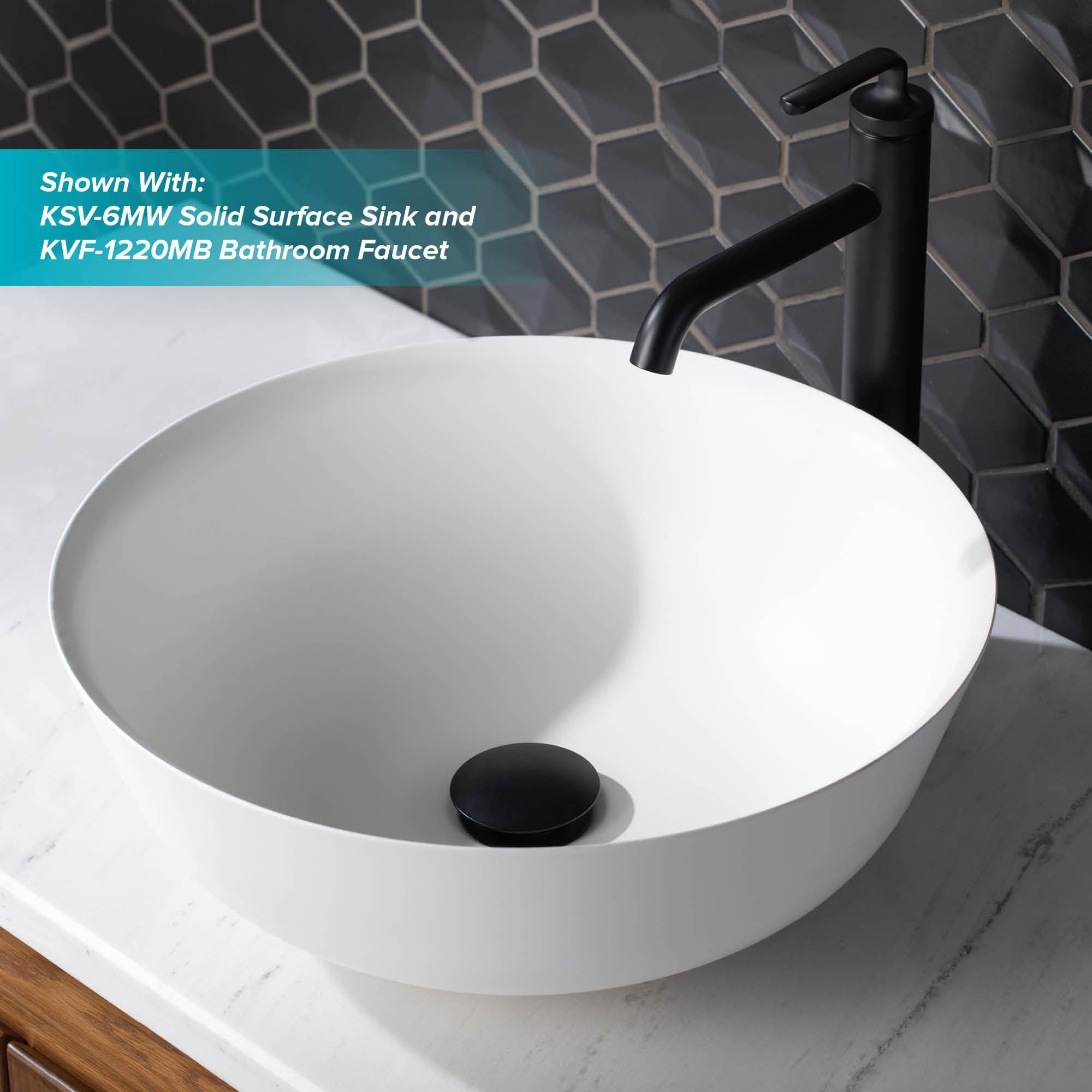 Pop-Up Bathroom Sink Drain