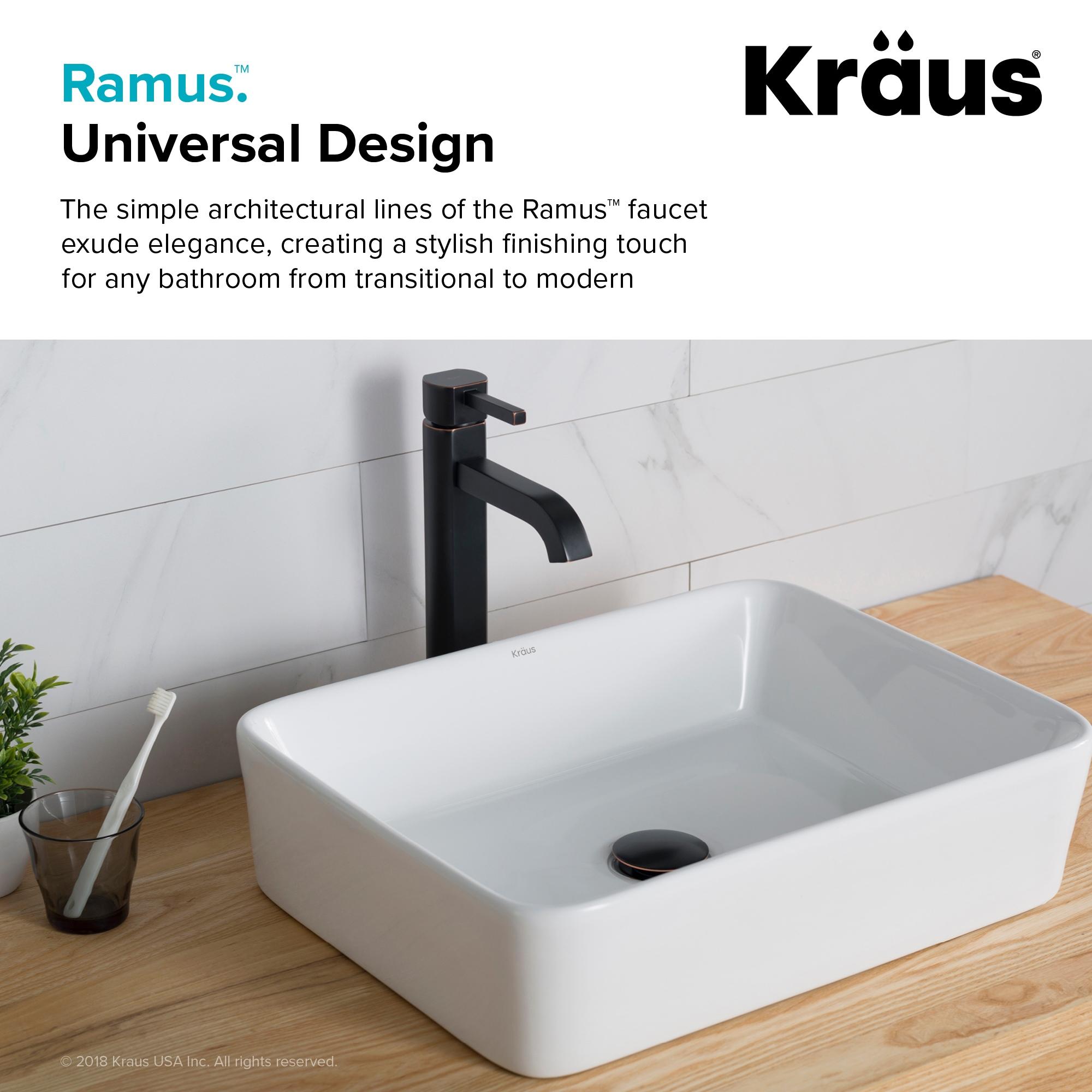 Ramus Single Hole Faucet Bathroom Faucet