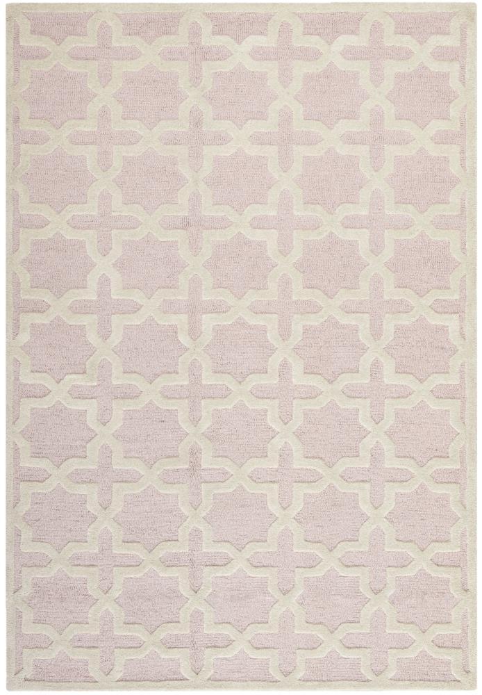 Cambridge CAM125 Tufted Indoor Area Rug - Light Pink/Ivory - 6'x9' - Safavieh