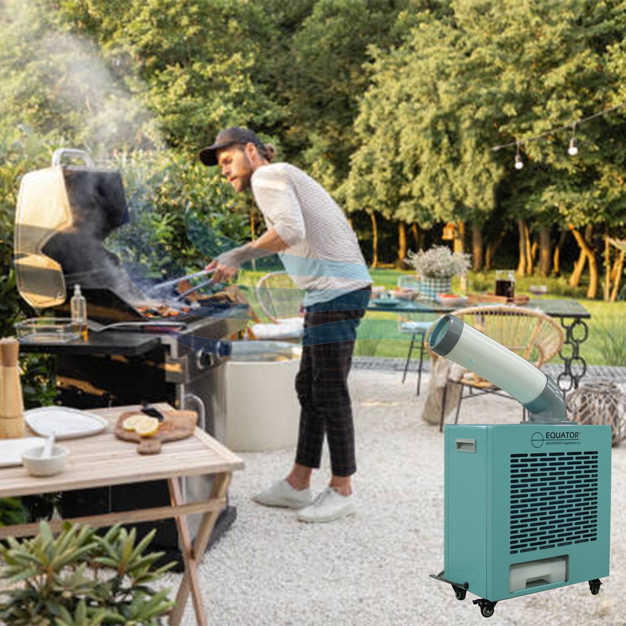 Equator Advanced Appliances Equator 3-in-1 AC Heater Air 9000BTU Outdoor Air Conditioner/ Spot Cooler IP24 Casters 110V