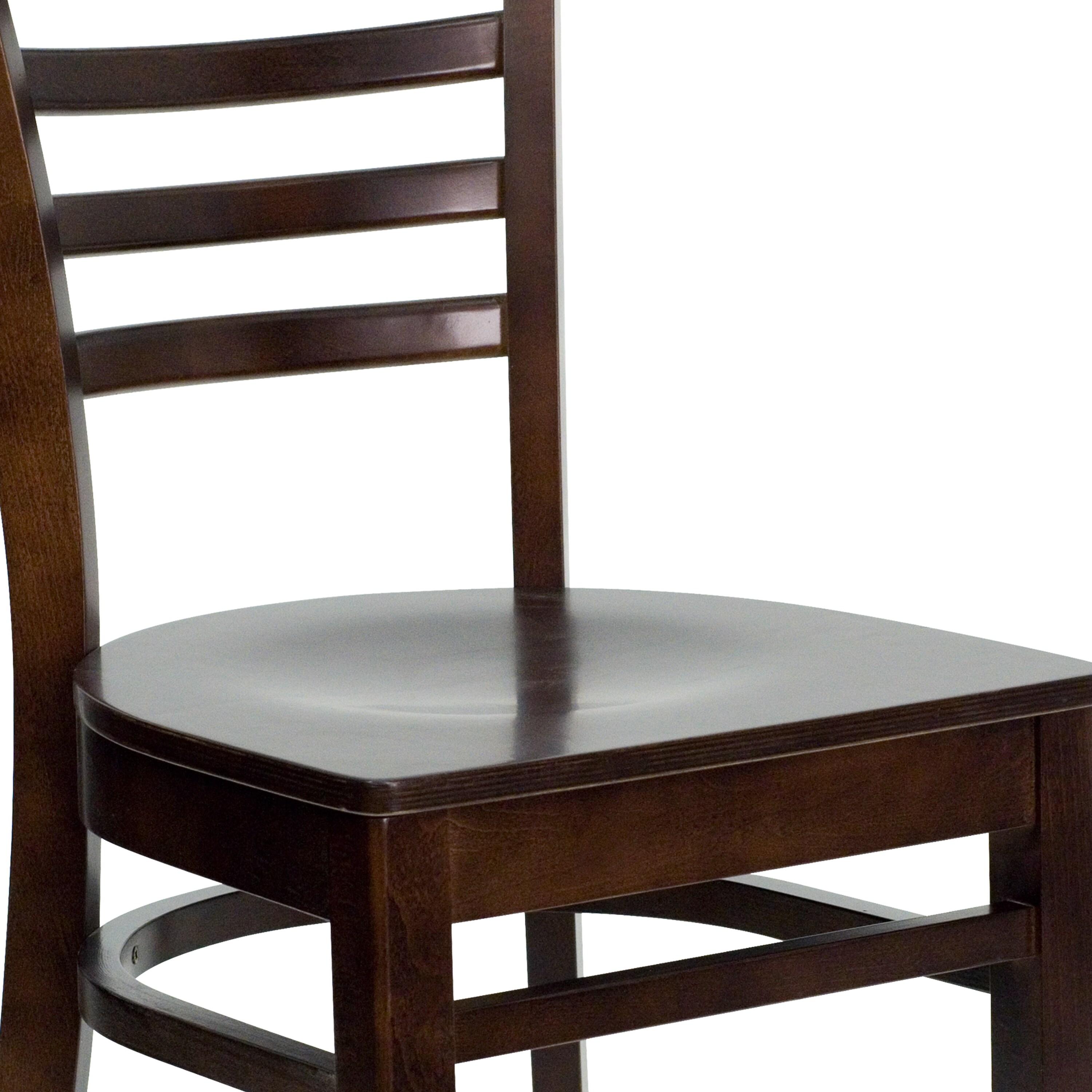 Ladder Back Wooden Restaurant Chair