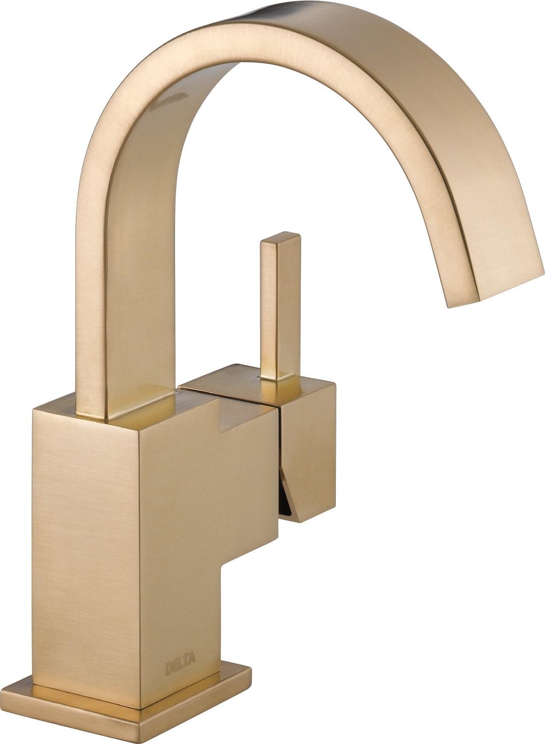 Vero Single Hole Bathroom Faucet with Drain Assembly, Single Handle Bathroom Sink Faucet