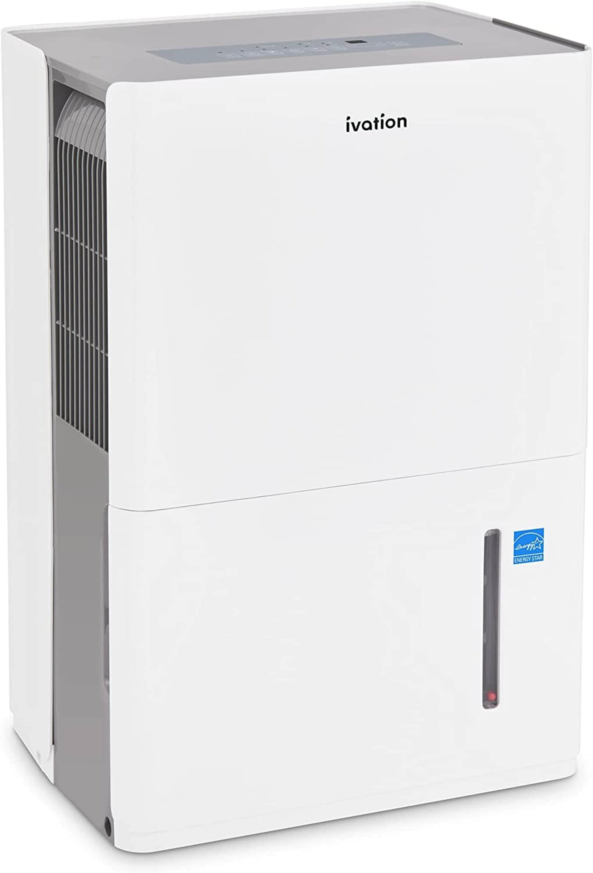 Ivation Ivation 50 Pints Tower Dehumidifier for Rooms up to 4500 Cubic Feet