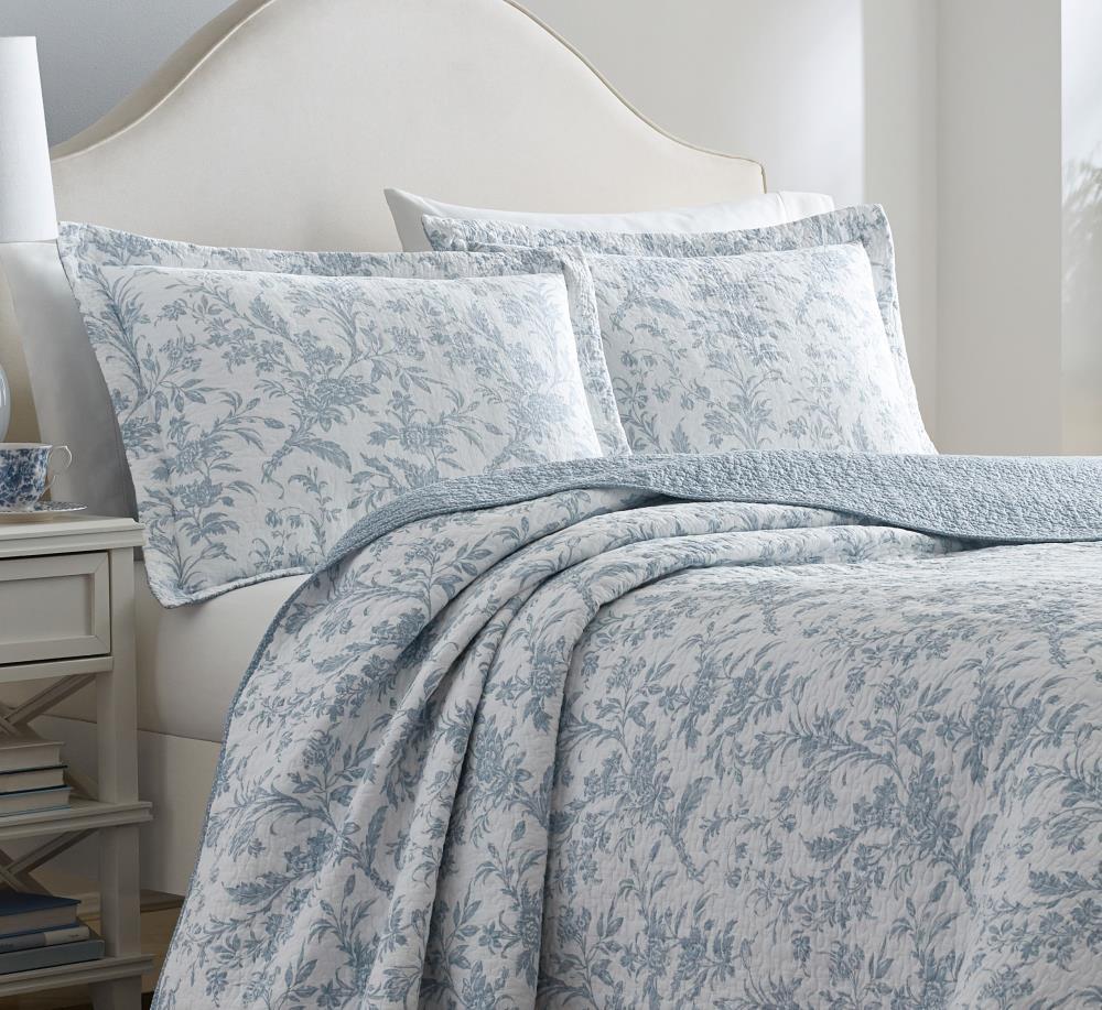Laura Ashley Amberley Reversible Cotton Quilt Set