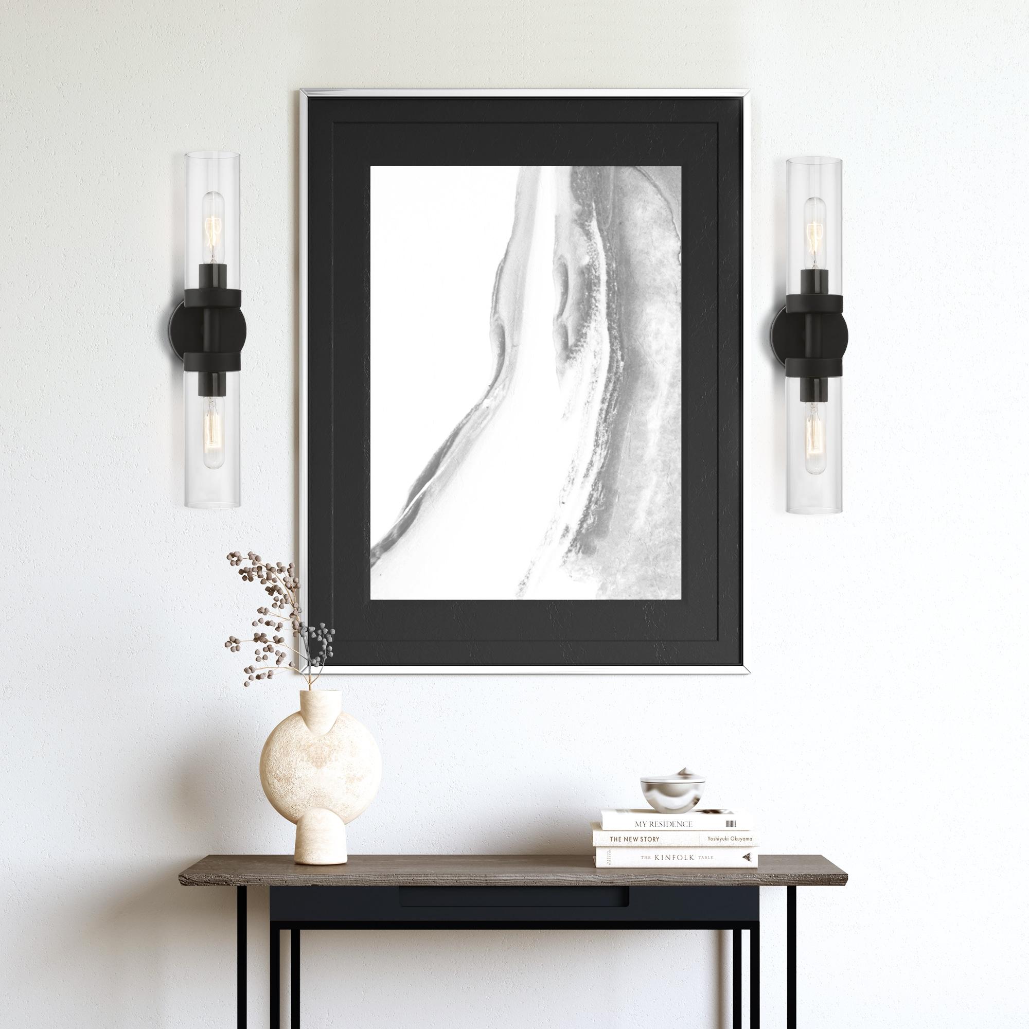 Livex Lighting Ludlow 2 - Light Vanity in  Black