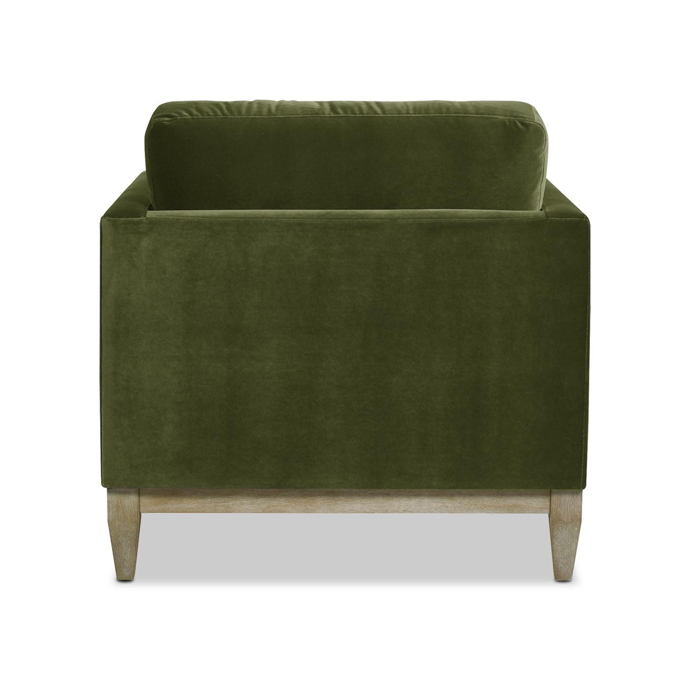 Jennifer Taylor Home Knox 36" Modern Farmhouse Arm Chair Olive Green