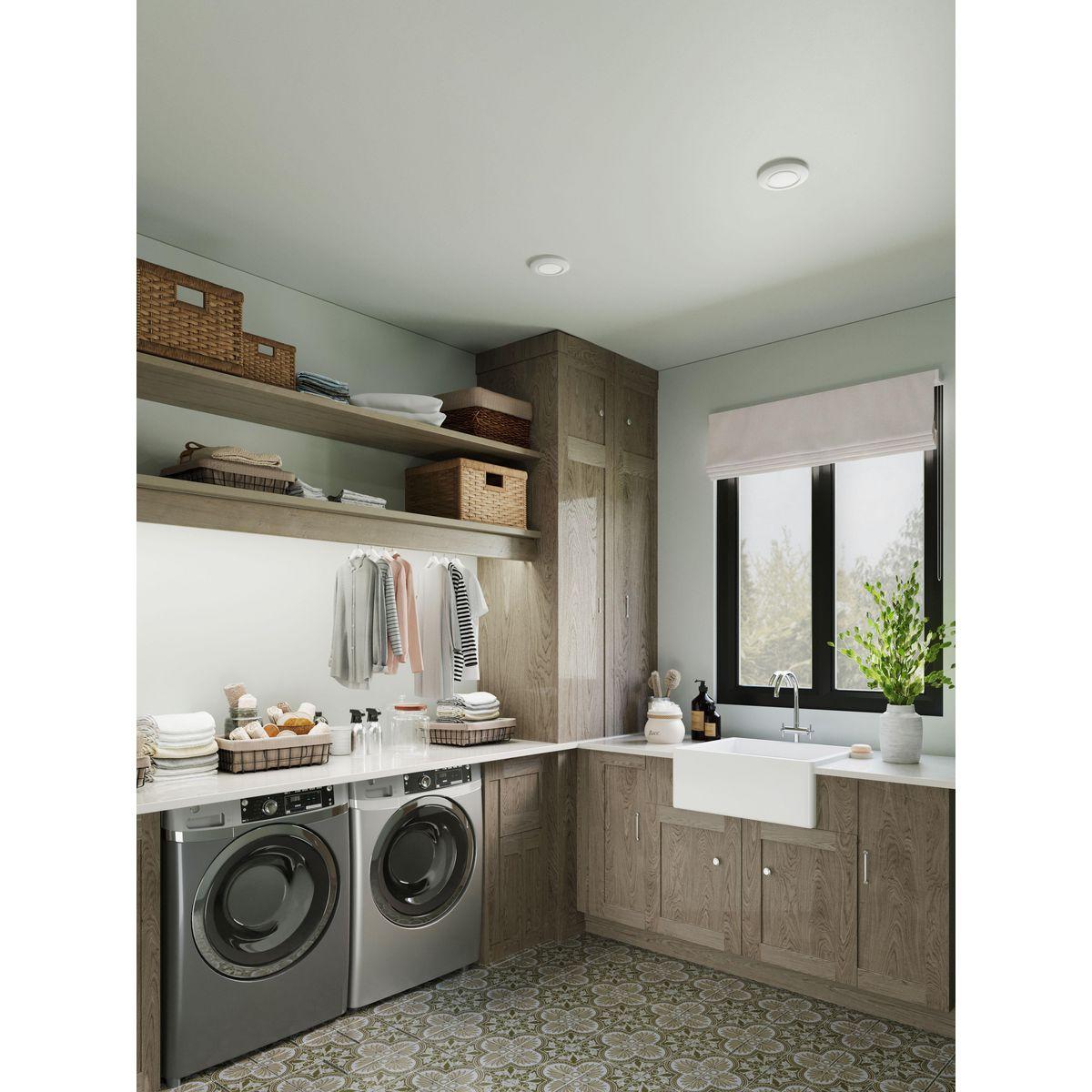 Progress Lighting, Intrinsic Collection, 1-Light Surface Mount, Satin White, Eyeball Downlight