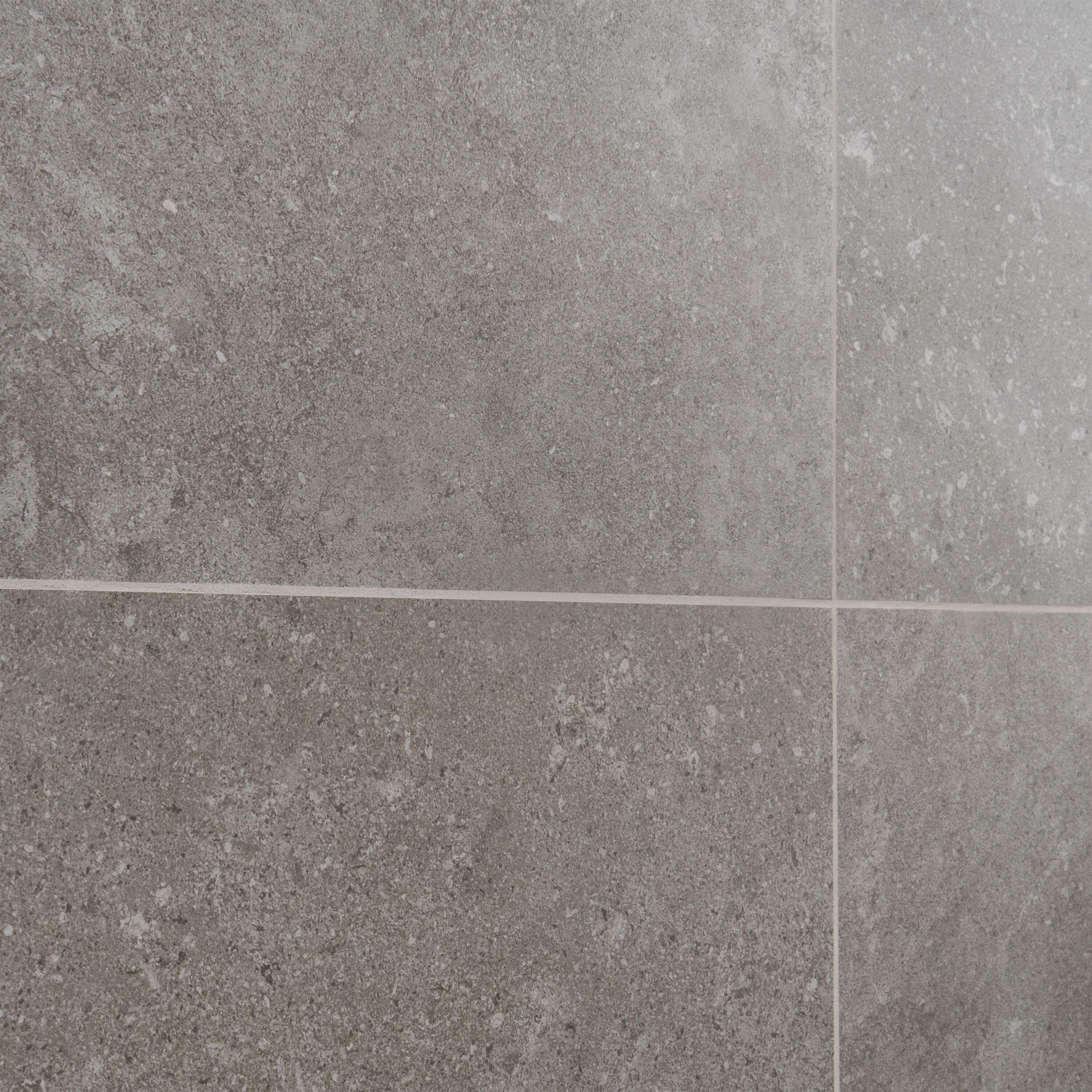Bond Tile Grava 11.81 in. x 23.62 in. Matte Stone Look Porcelain Floor and Wall Tile (9.68 Sq. Ft. / Case)