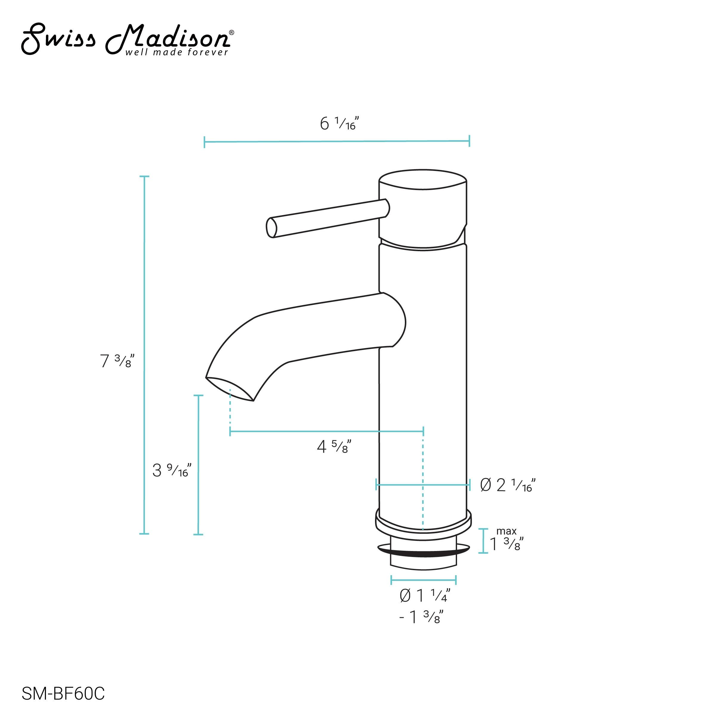 Ivy Single Hole, Single-Handle, Bathroom Faucet