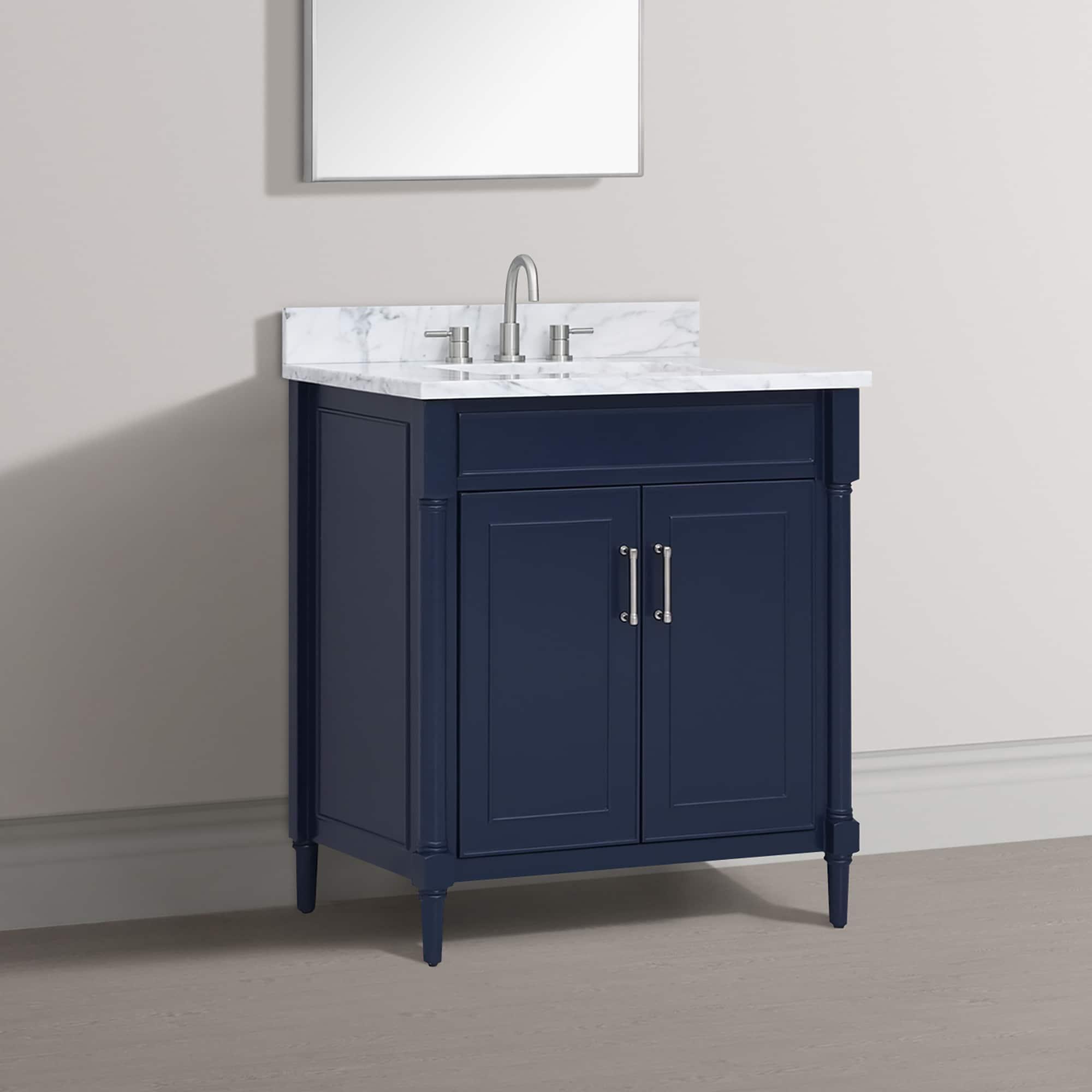 Addison 31'' Single Bathroom Vanity with Marble Top