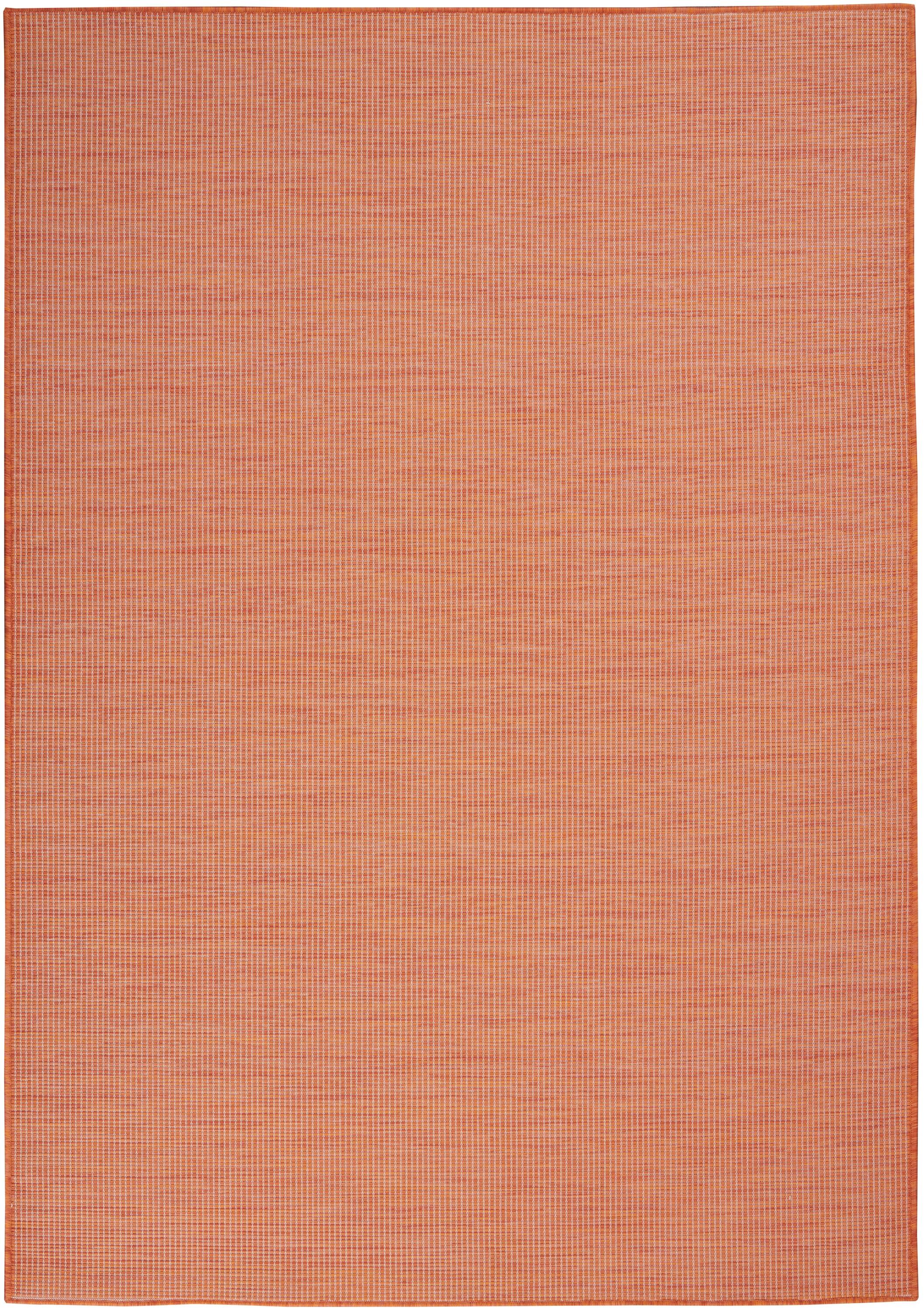 Nourison Positano POS01 Indoor/outdoor Area Rug - Terracotta 4' x 6'