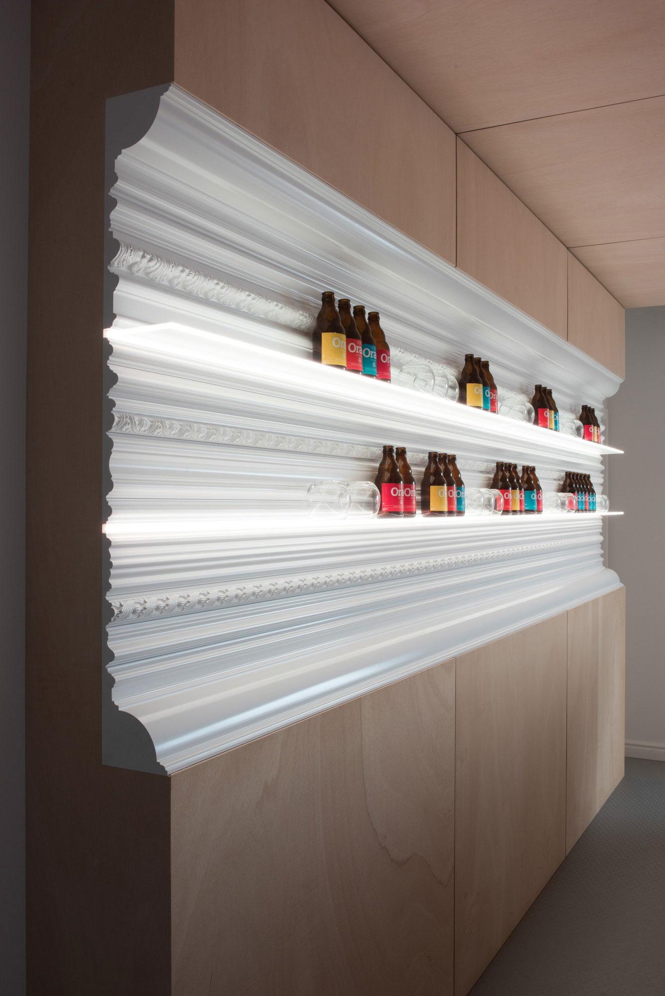 Orac Decor 3.3125'' H x 78.75'' W x 0.75'' D Plastic Chair Rail