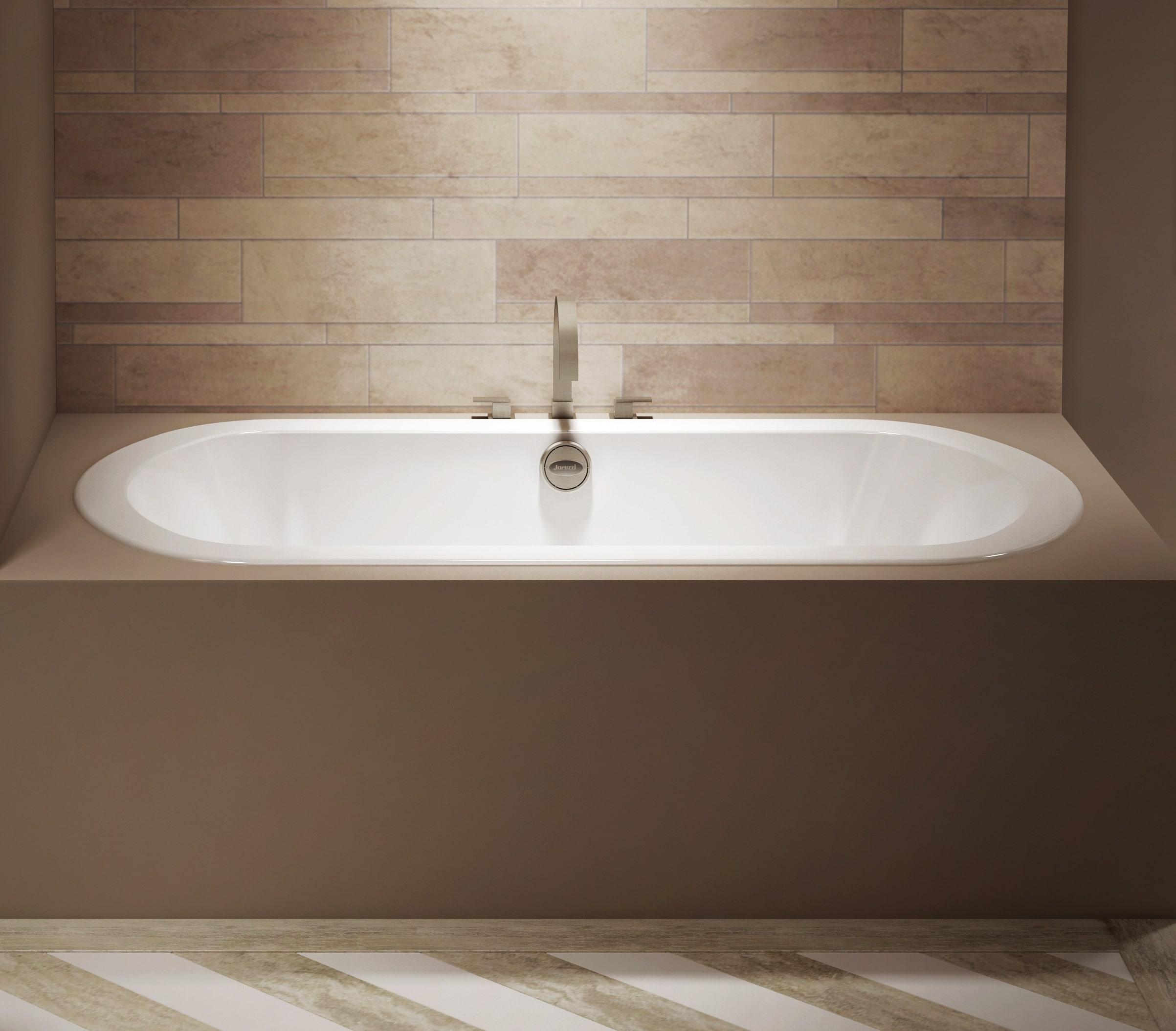 Anza™ Salon Chromatherapy 66" x 36" Drop in Combination Bathtub
