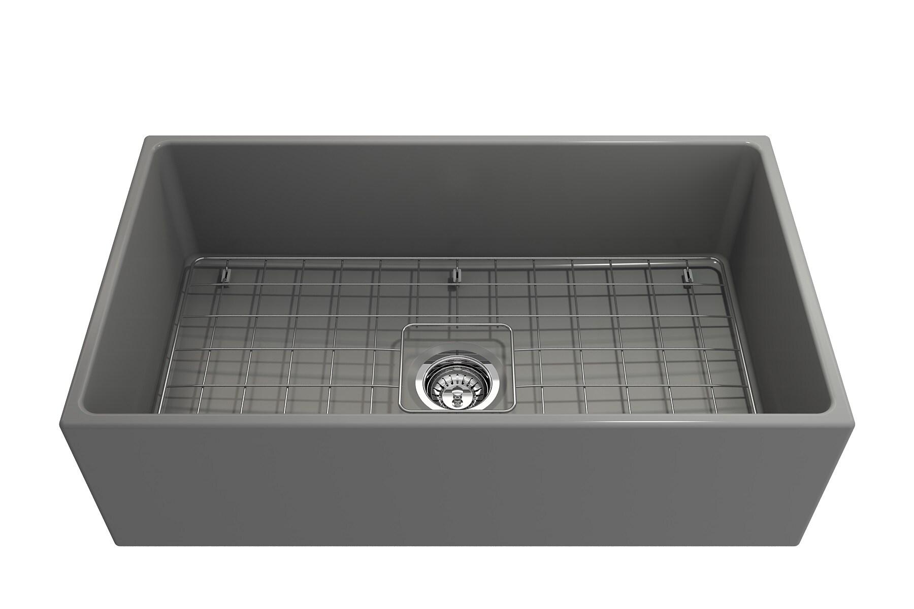 33'' L Farmhouse / Apron Fireclay Kitchen Sink