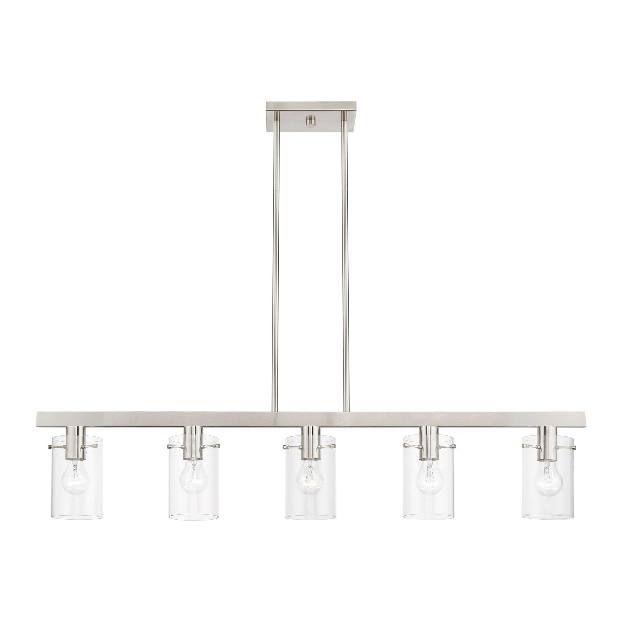 Livex Lighting Munich 5 - Light Chandelier in  Brushed Nickel