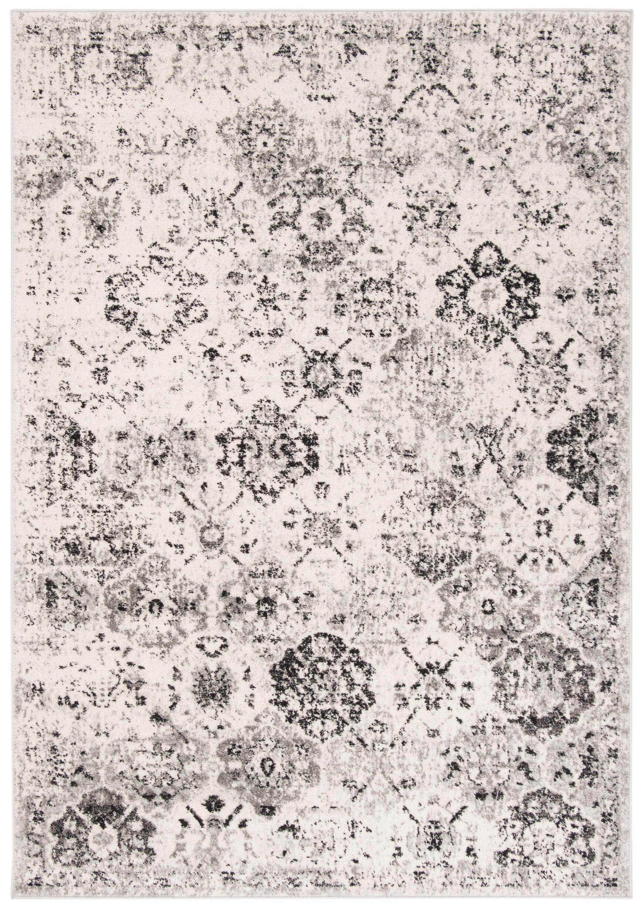 Madison MAD611 Power Loomed Indoor Area Rug - Silver/Grey - 6'7"x9'2" - Safavieh