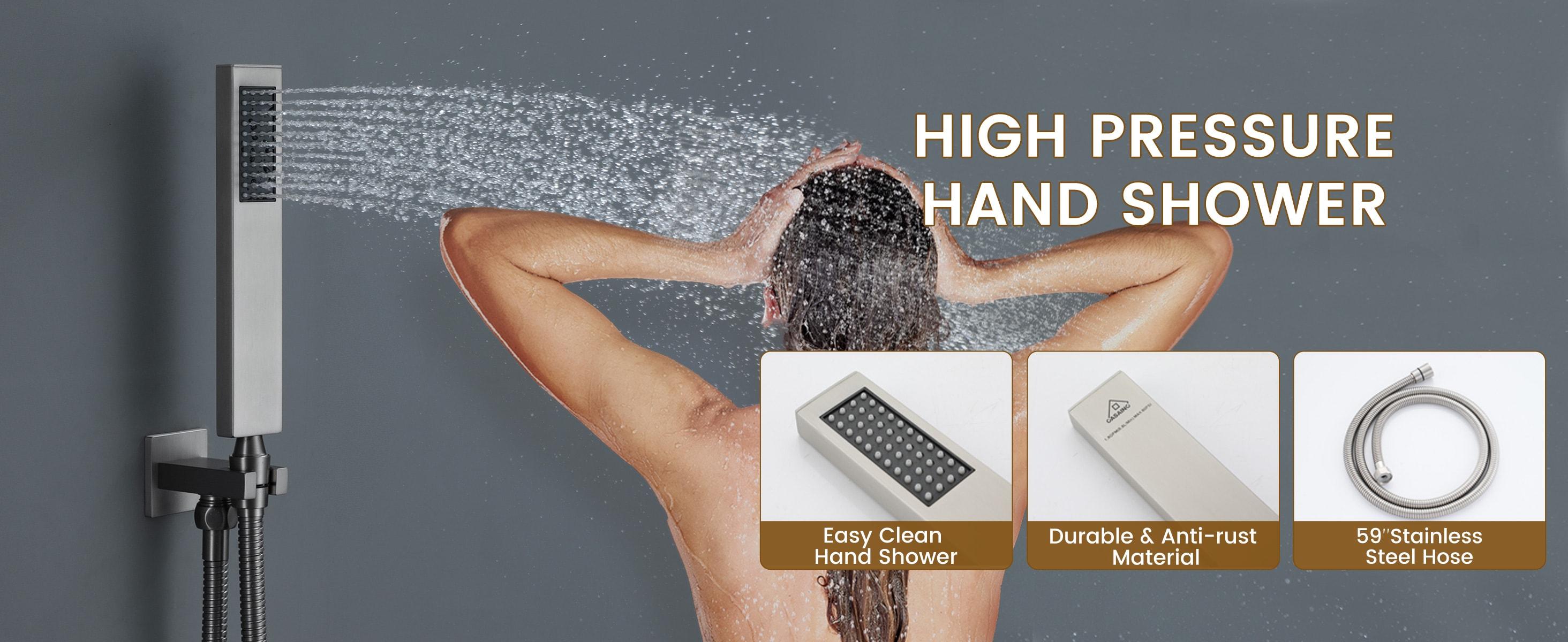 CASAINC All-In-One Kit with Rough in-Valve CS3602-12BG