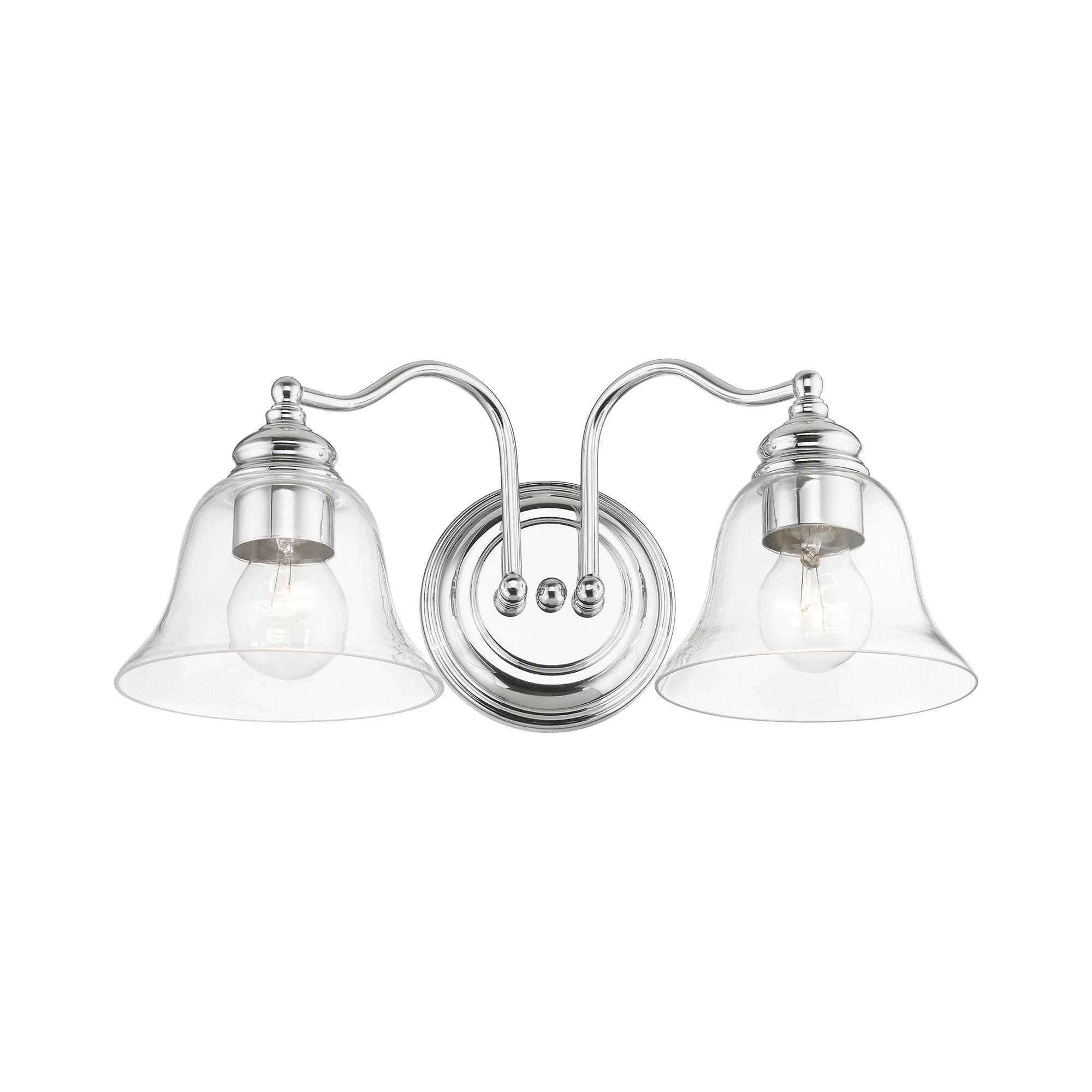 Livex Lighting Moreland 2 - Light Vanity in  Polished Chrome
