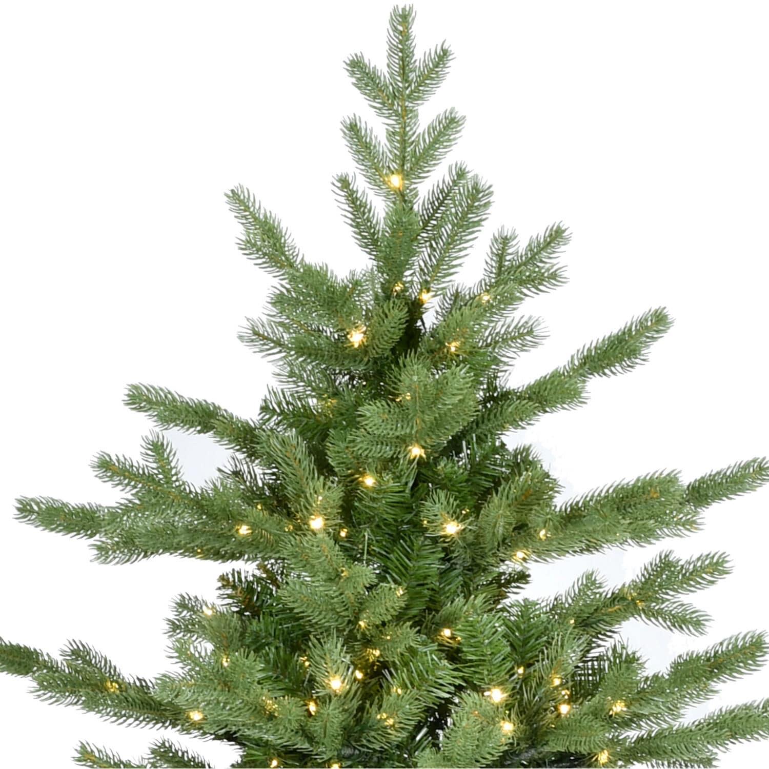 Fraser Hill Farm Fraser Hill Farm Prelit Foxtail Pine Artificial Christmas Tree with Stand and Remote Control