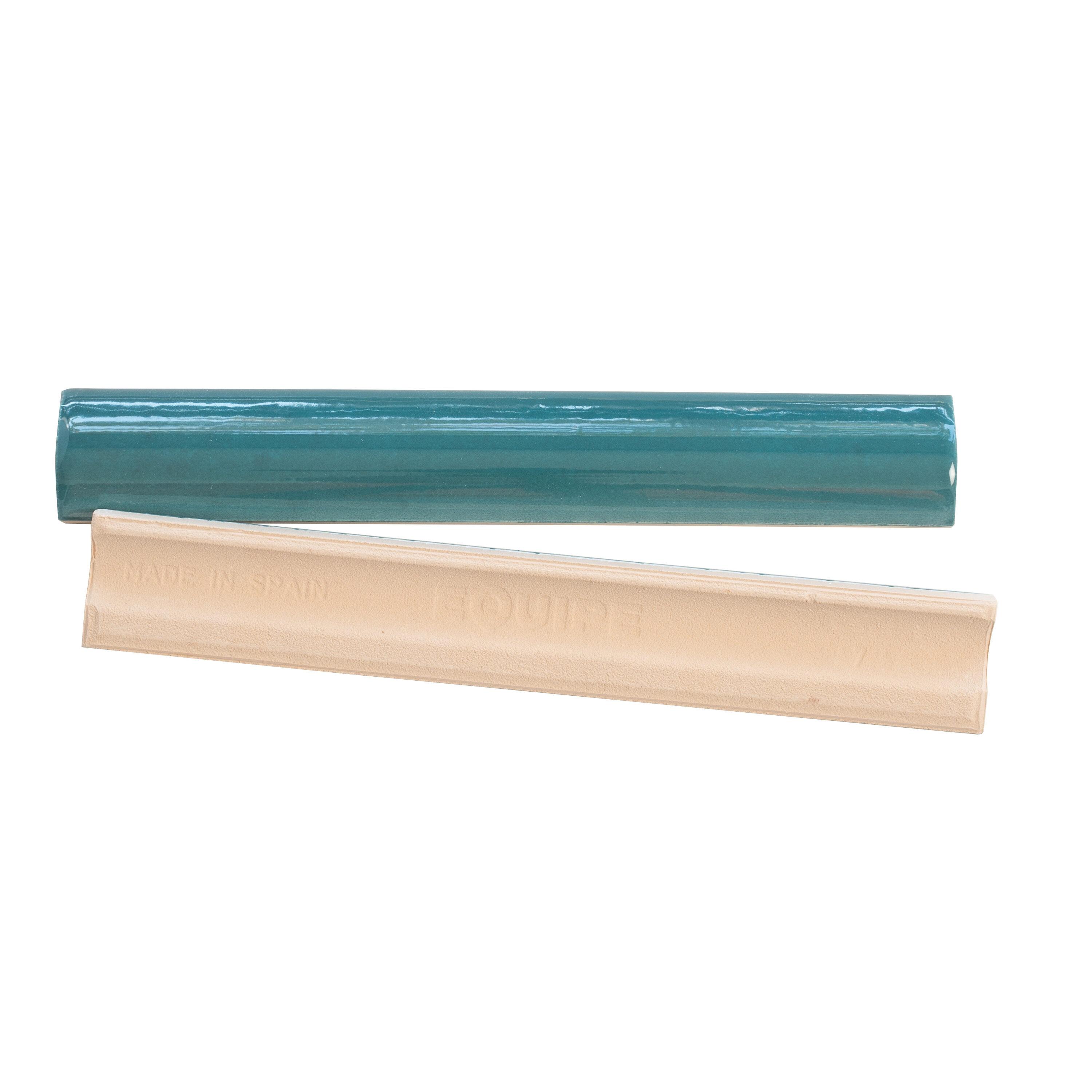 Apollo Tile  10 pack 1-in W x 8-in L Ceramic Glossy Pencil Bullnose Tile Trim (0.556 Sq ft/case)