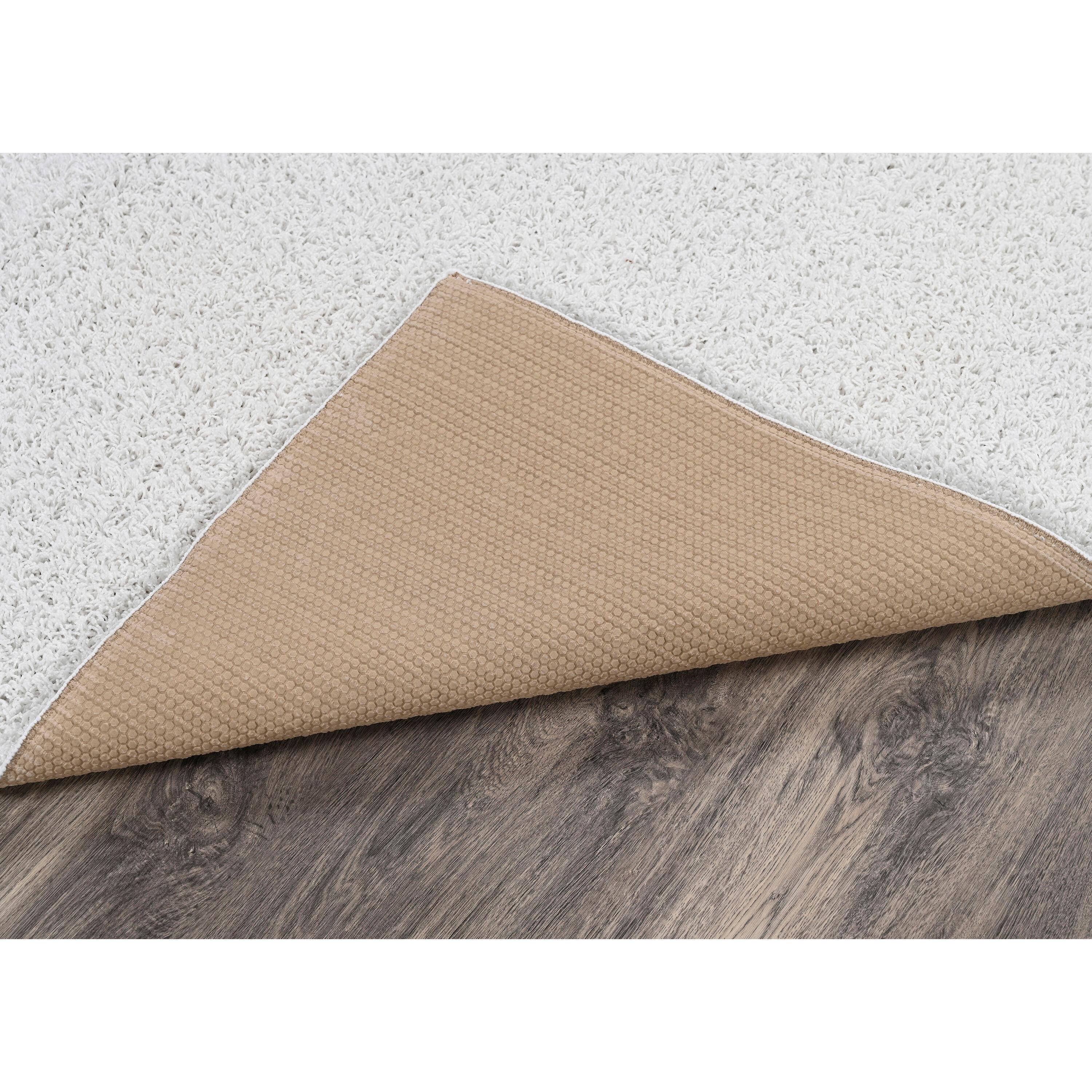 Garland Rug Southpointe Shag Polypropylene White Indoor Area Rug, 5' x 7'