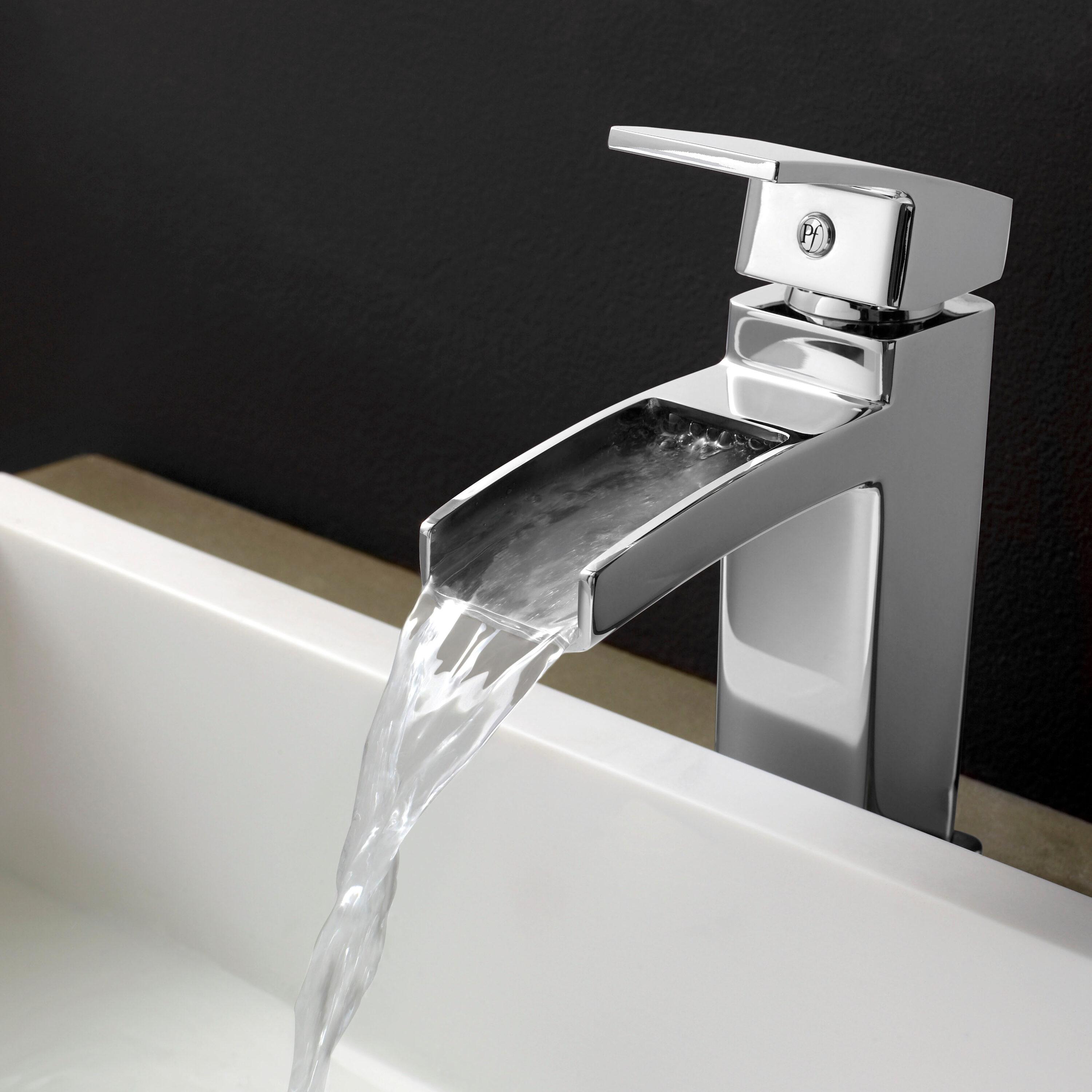 Kenzo Single Control Centerset Bathroom Faucet