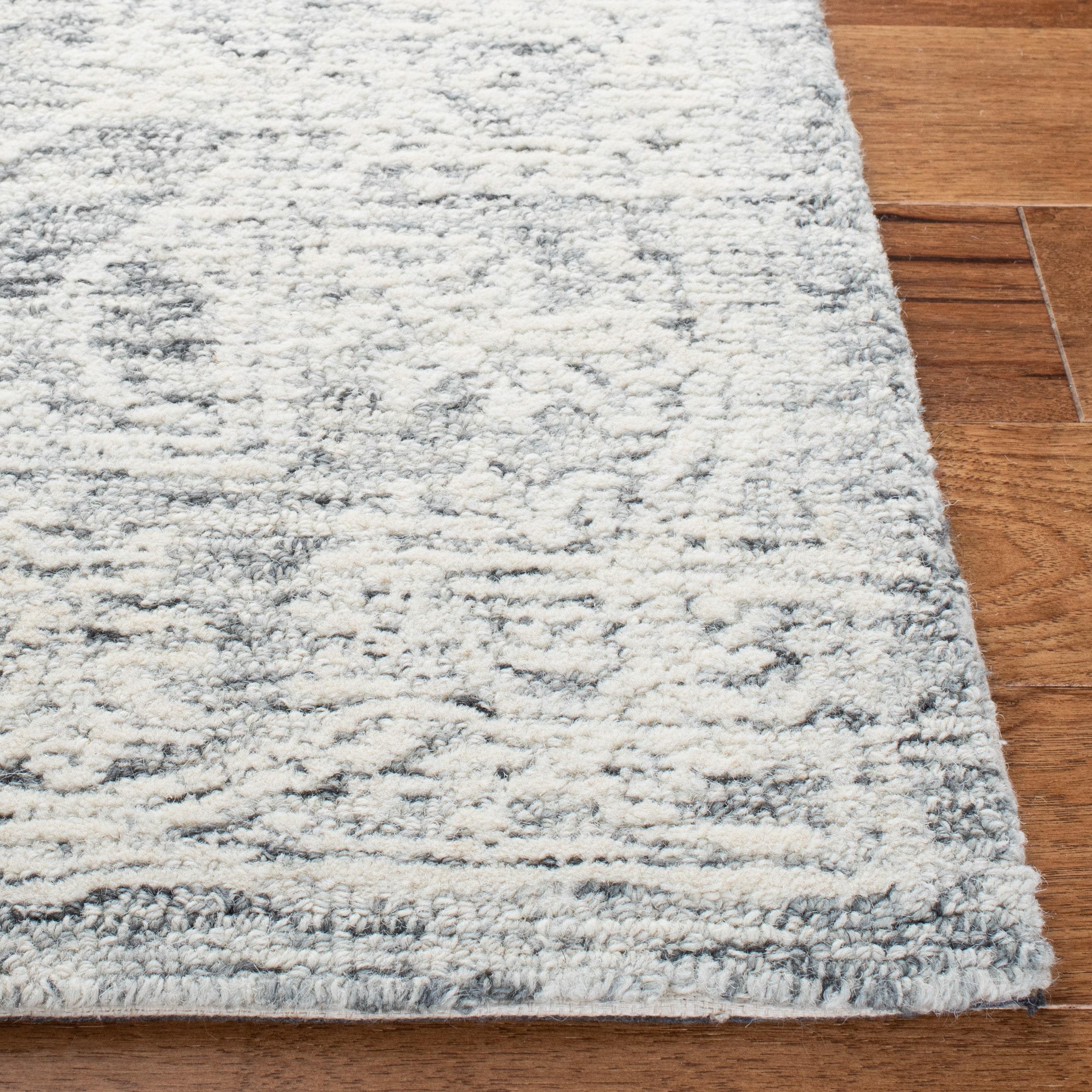 Metro MET806 Hand Tufted Area Rug - Natural/Grey - 8'x10' - Safavieh.