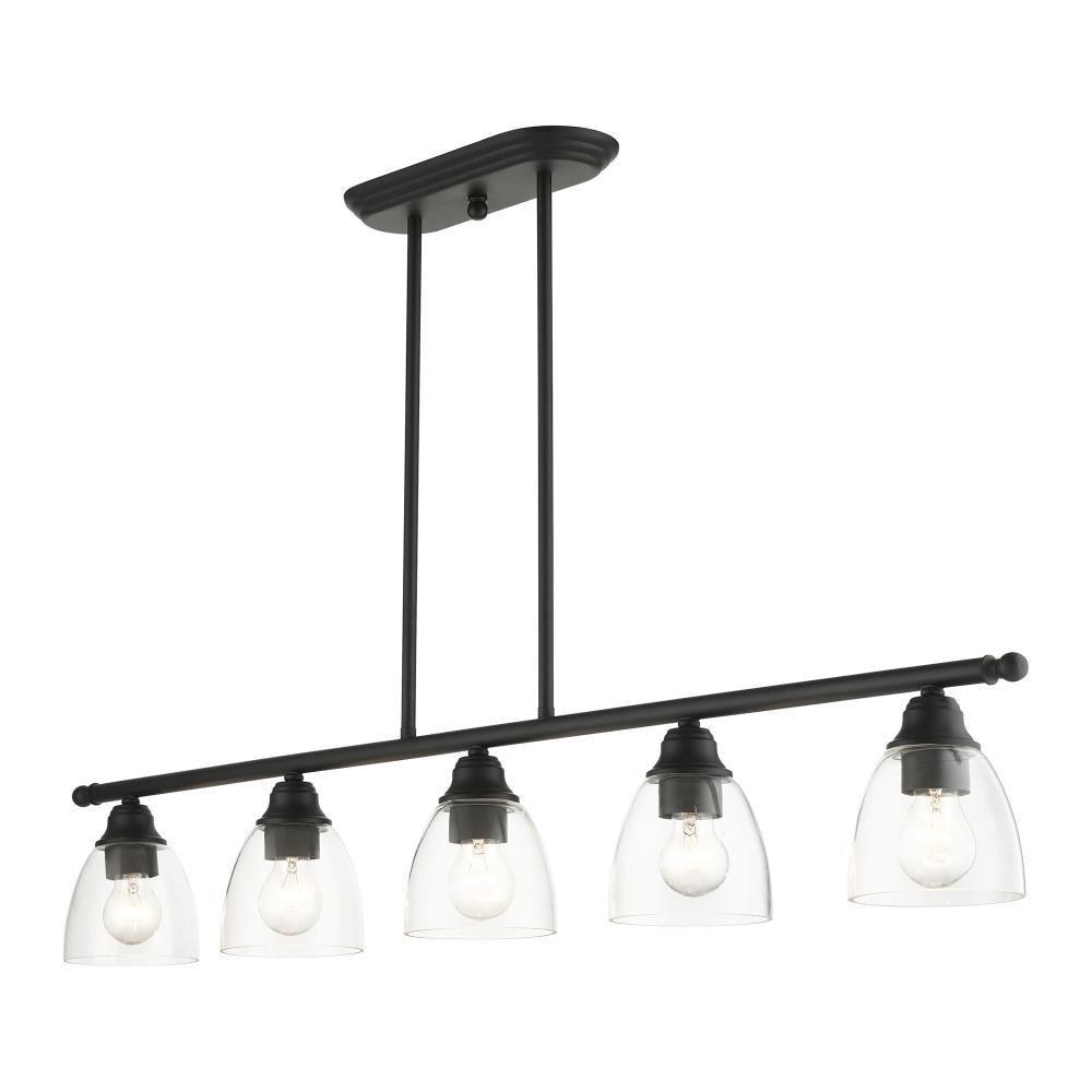 Livex Lighting Montgomery 5 - Light Chandelier in  Black