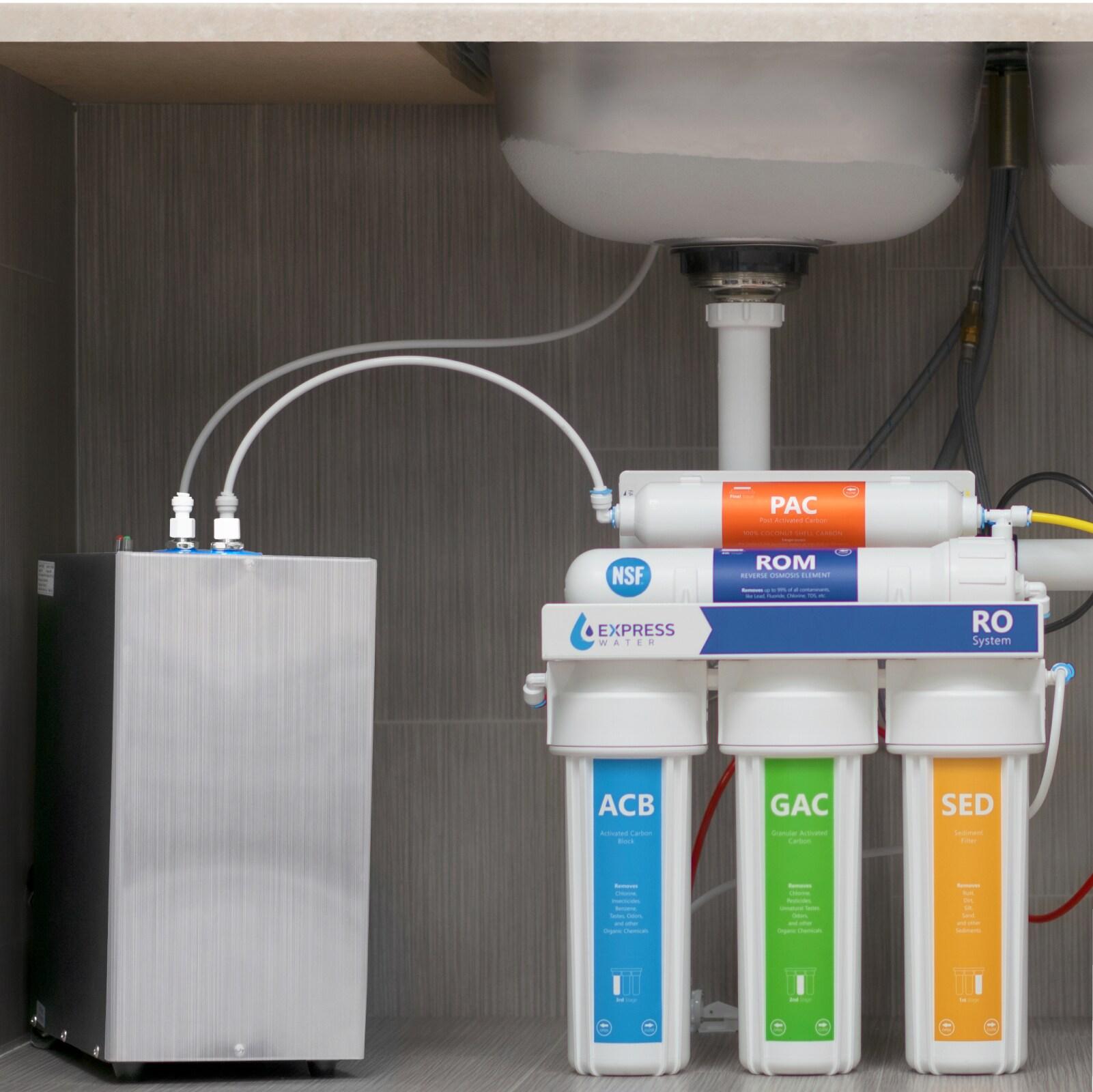 Express Water Residential Undersink Water Chiller Cooling System for Water Filters/Reverse Osmosis RO Systems
