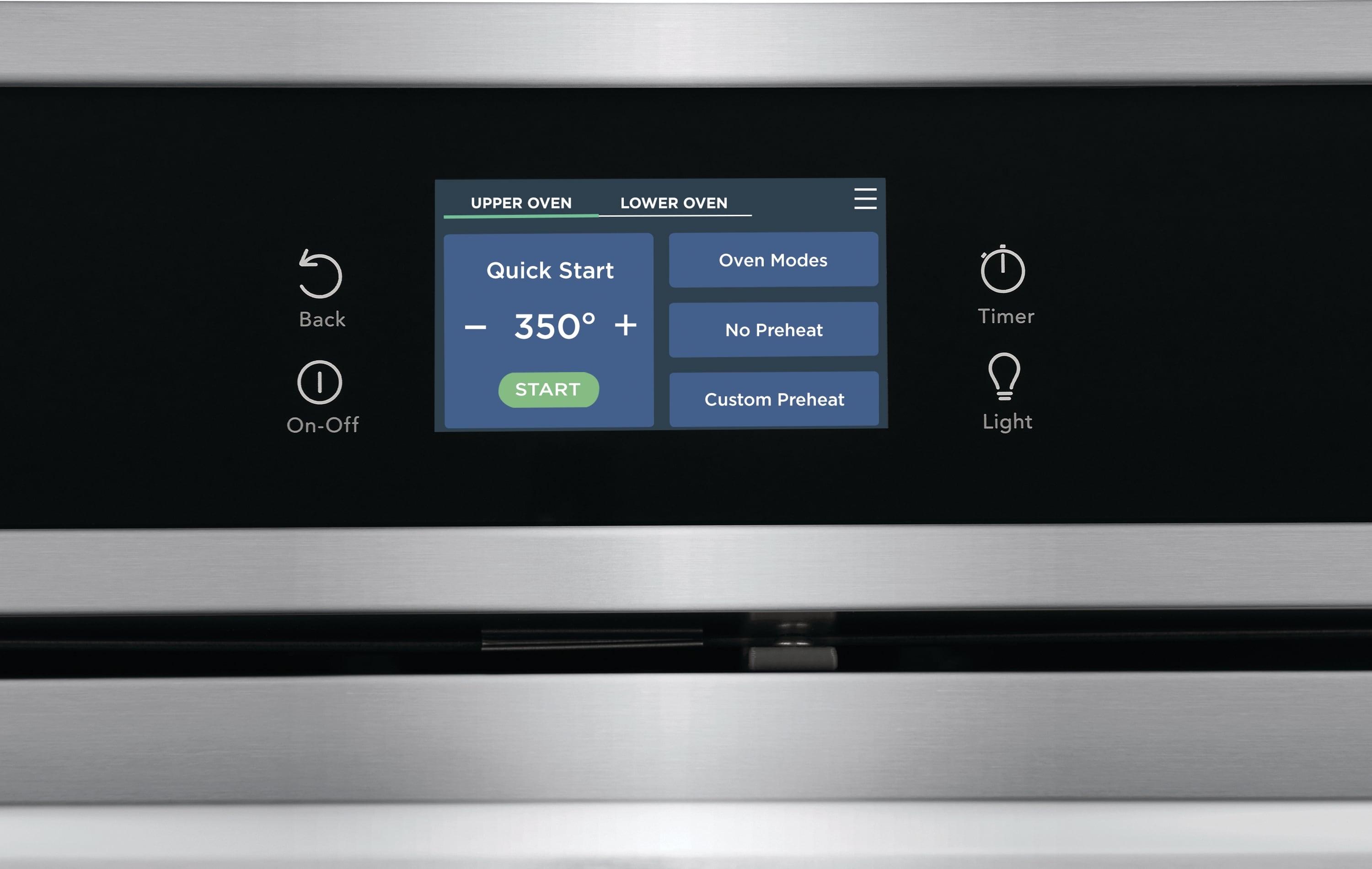 Stainless Steel Double Electric Wall Oven with Convection