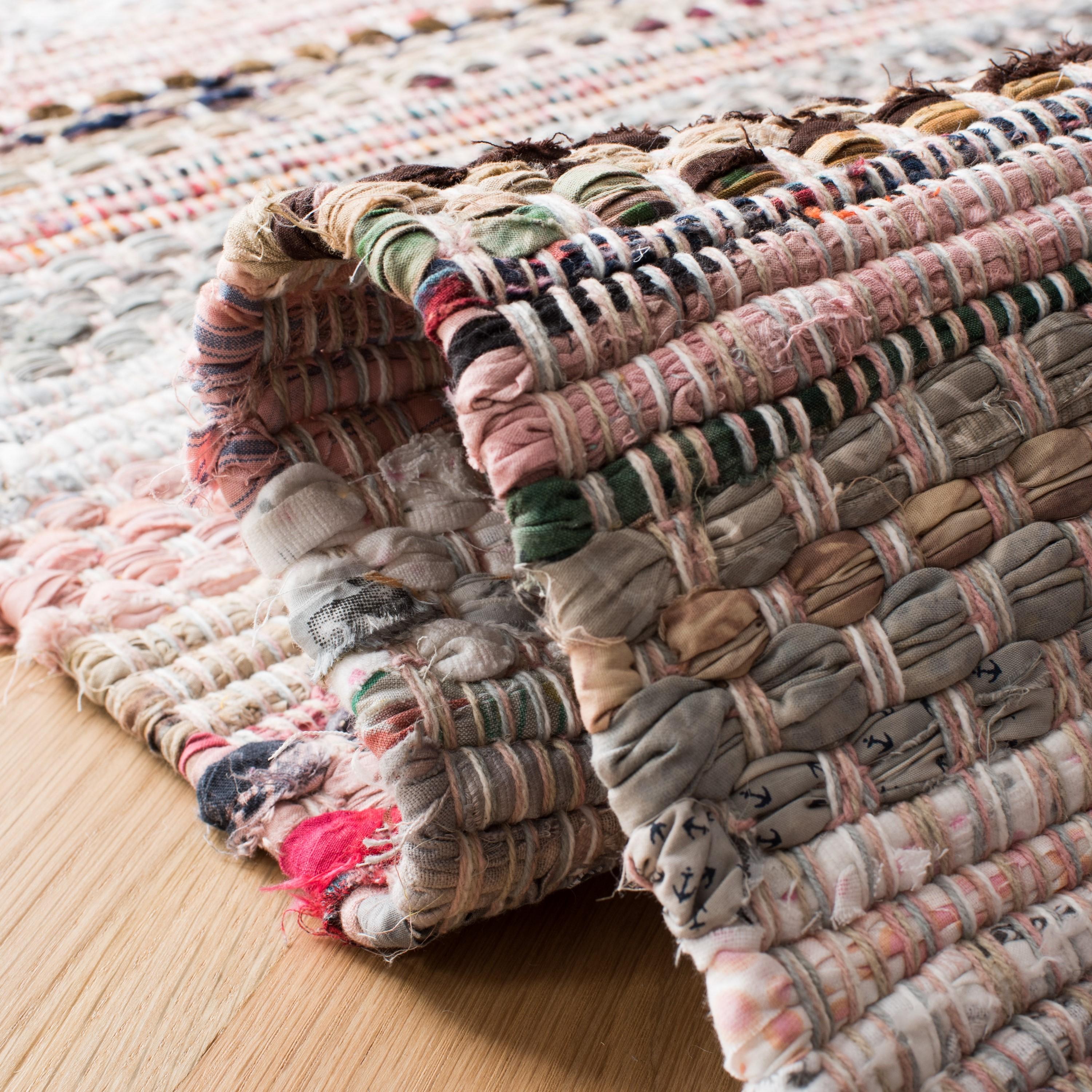 Montauk MTK975 Hand Woven Area Rug - Pink/Multi - 3'x5' - Safavieh.