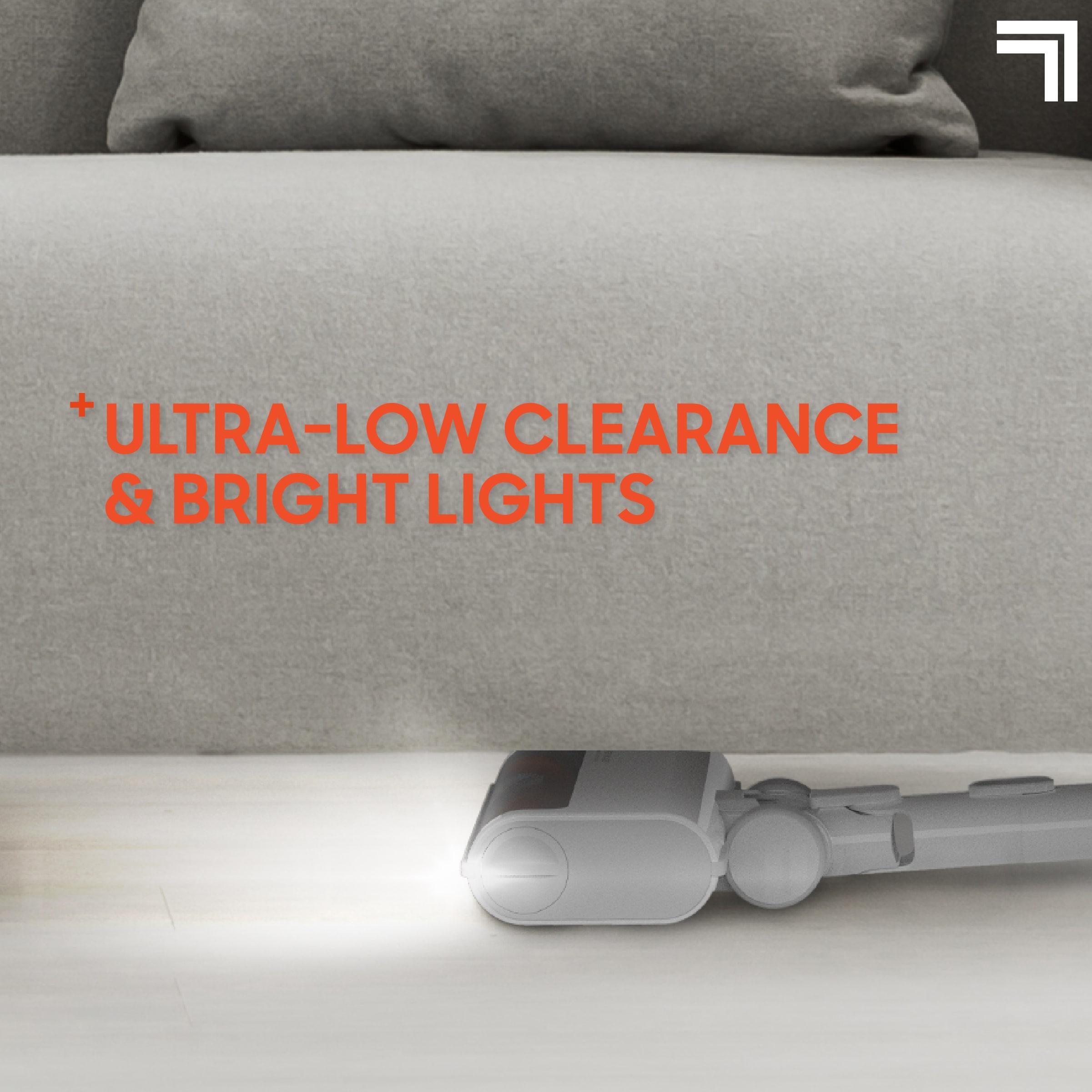 Sharper Image Stick & Handheld Combo Vacuum with 350W Motor, Cordless White: HEPA Filter, Multi-Surface, Bagless