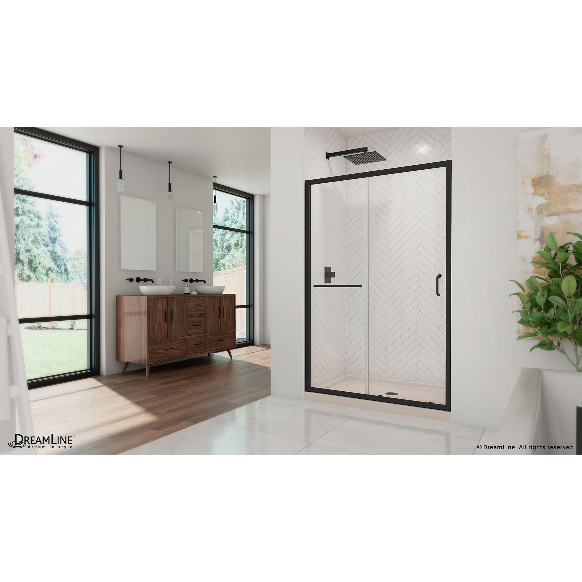 Dreamline Dl6975clc-22 Infinity-Z 74-3/4" High X 48" Wide X 36" Deep Alcove Shower Module