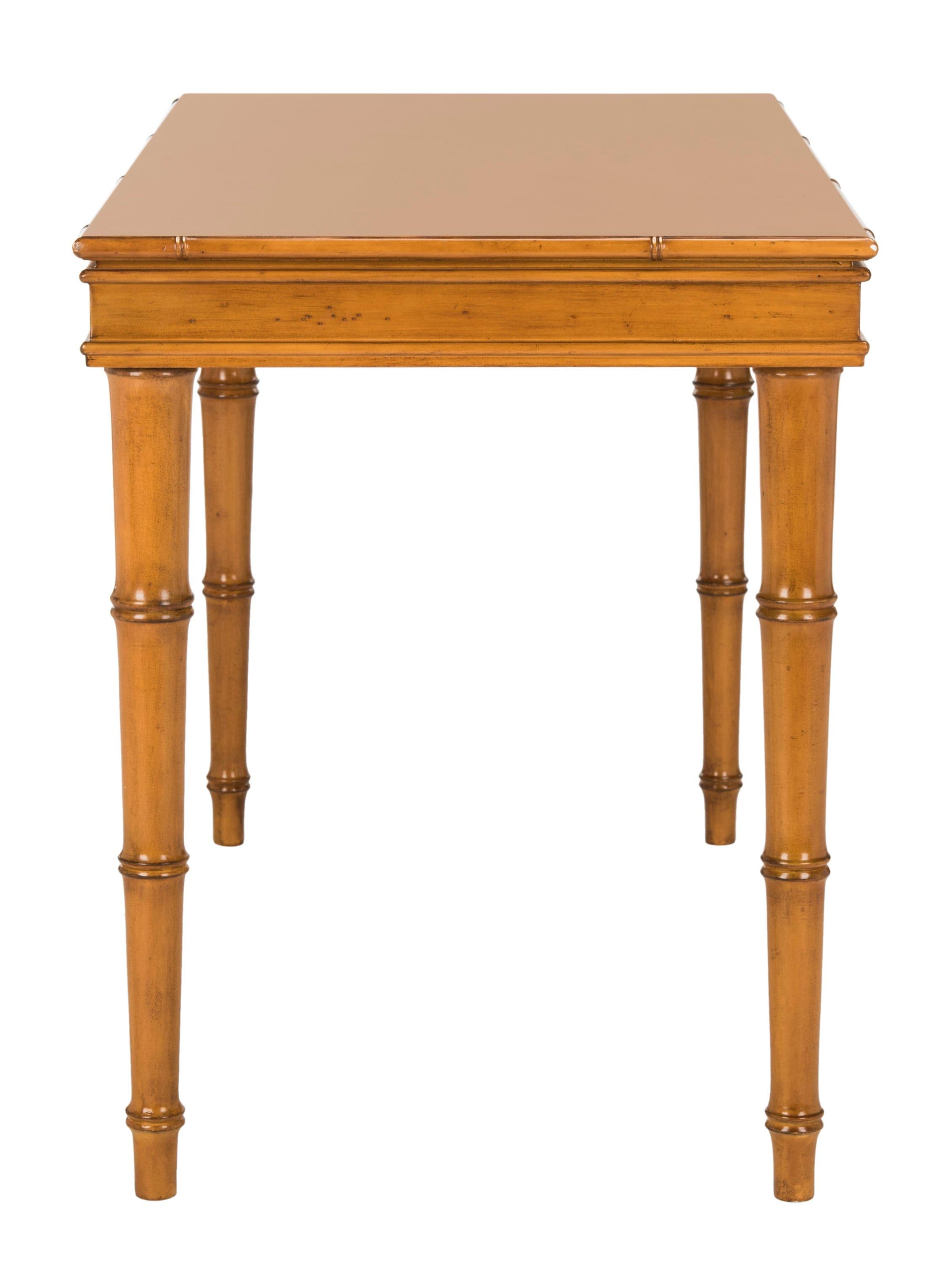 Noely  1 Drawer Writing Desk - DSK3500 - Brown - Safavieh