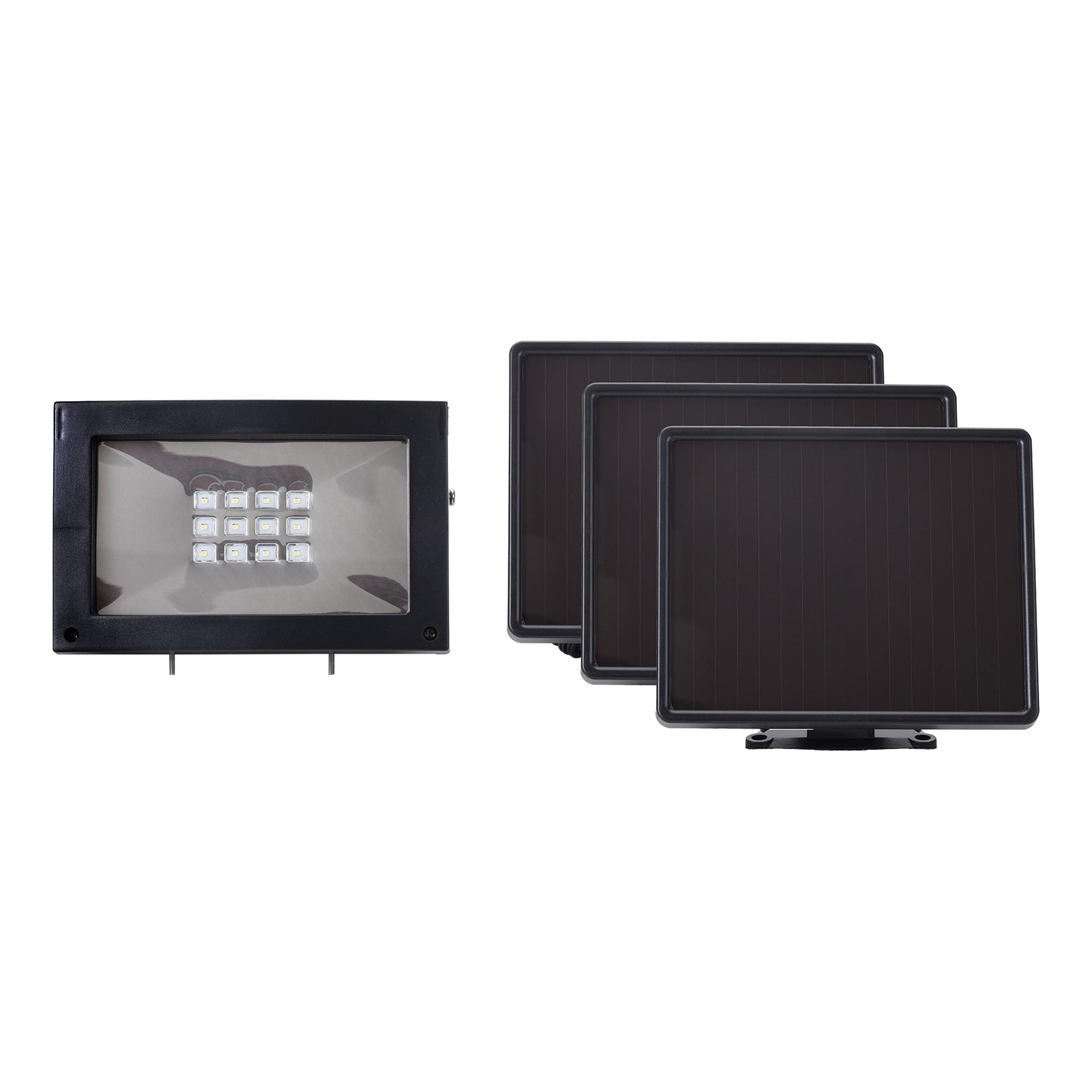 Low Voltage Solar Powered Integrated LED Flood Light