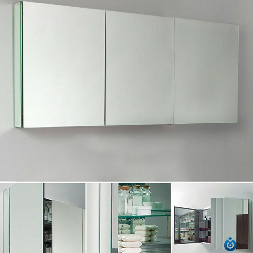 60"Wide Bathroom Medicine Cabinet & Mirrors