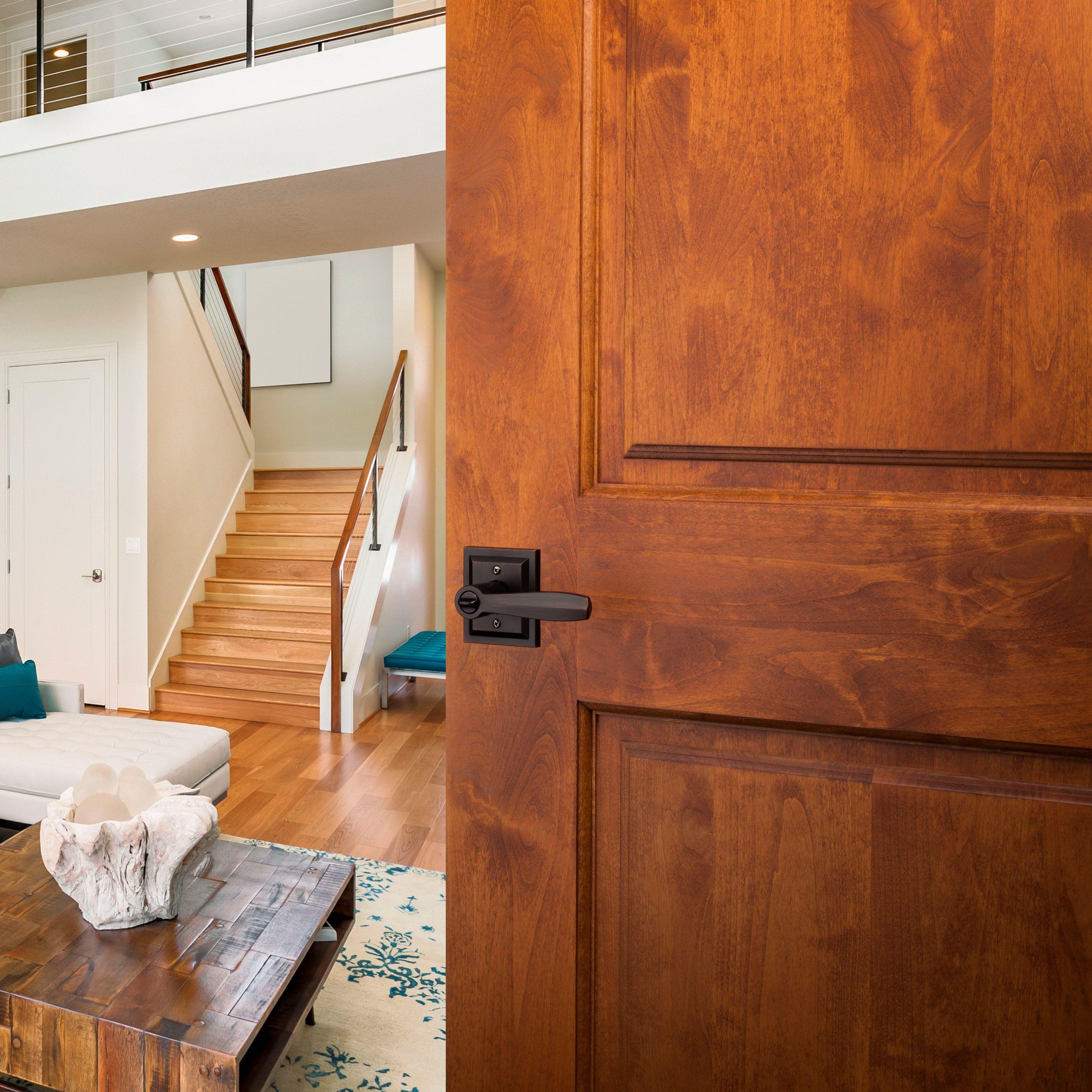 Baldwin Torrey Low Profile Rose Keyed Entry Lever Featuring Smartkey in VB