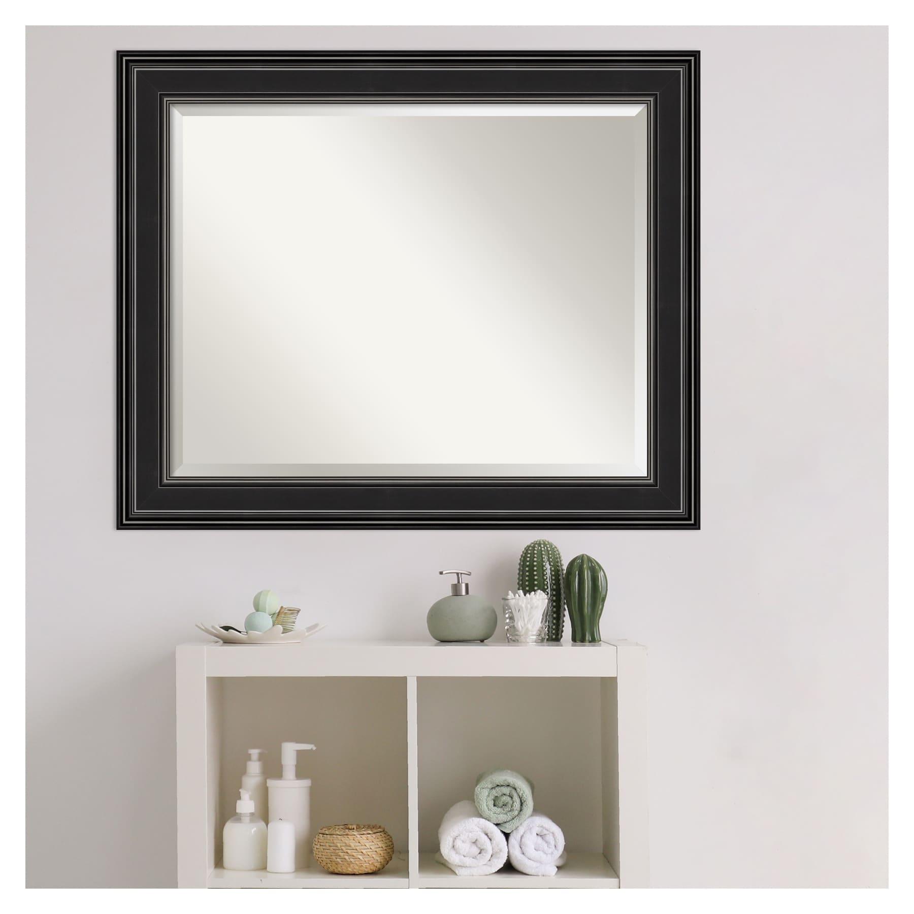 Charlton Home® Fahlman Flat Wall Mirror