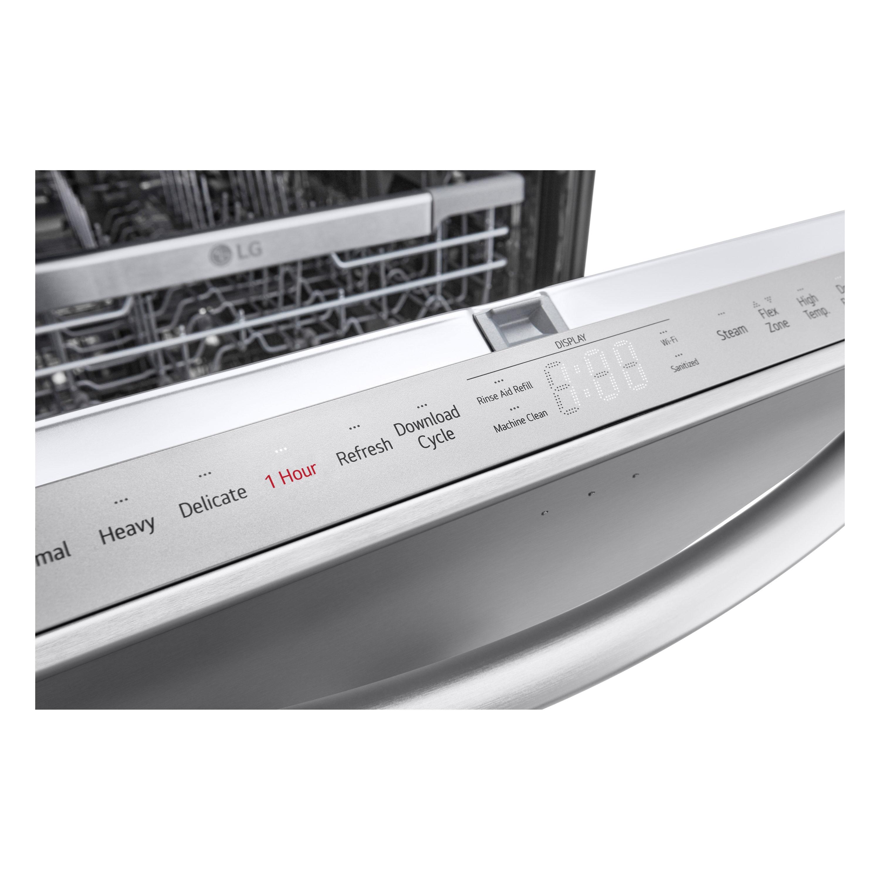 LG LDTH7972S 42 dBA Stainless Steel Top Control Smart Dishwasher