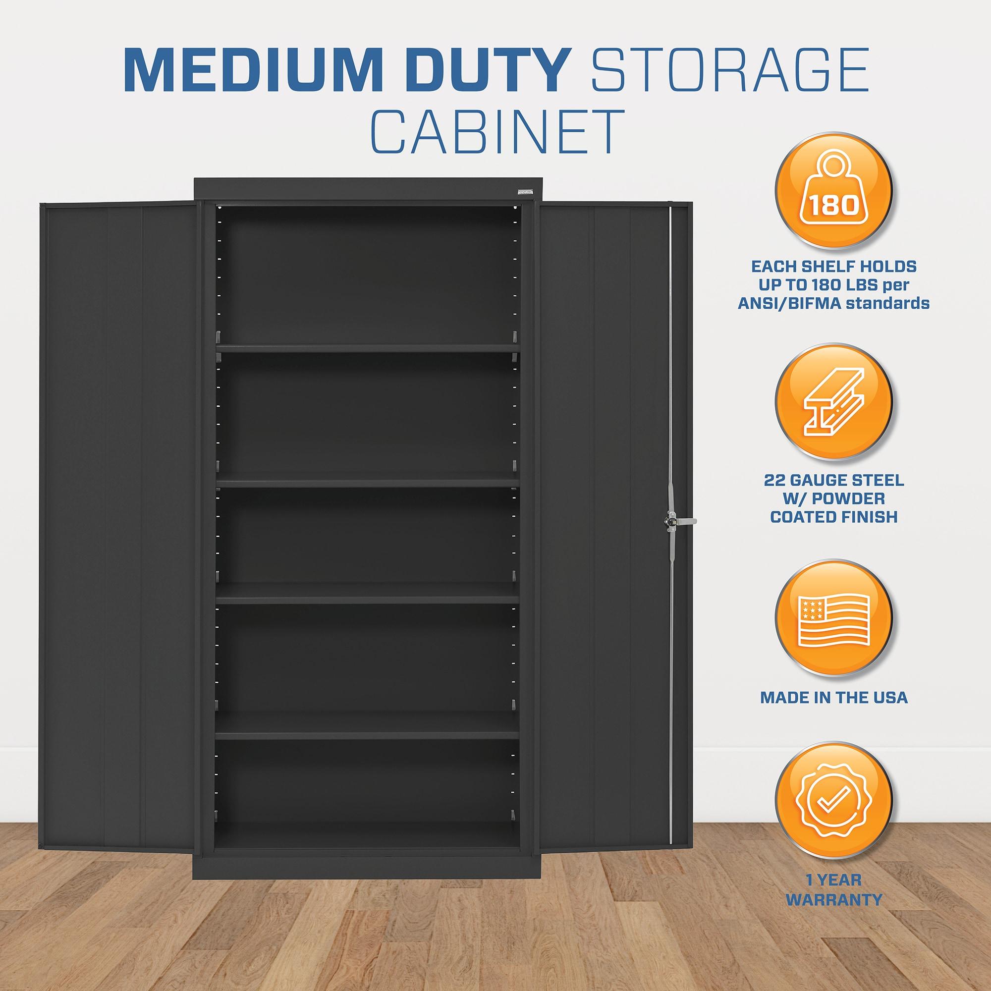 Classic Series 36'' Wide 5 - Shelf Storage Cabinet
