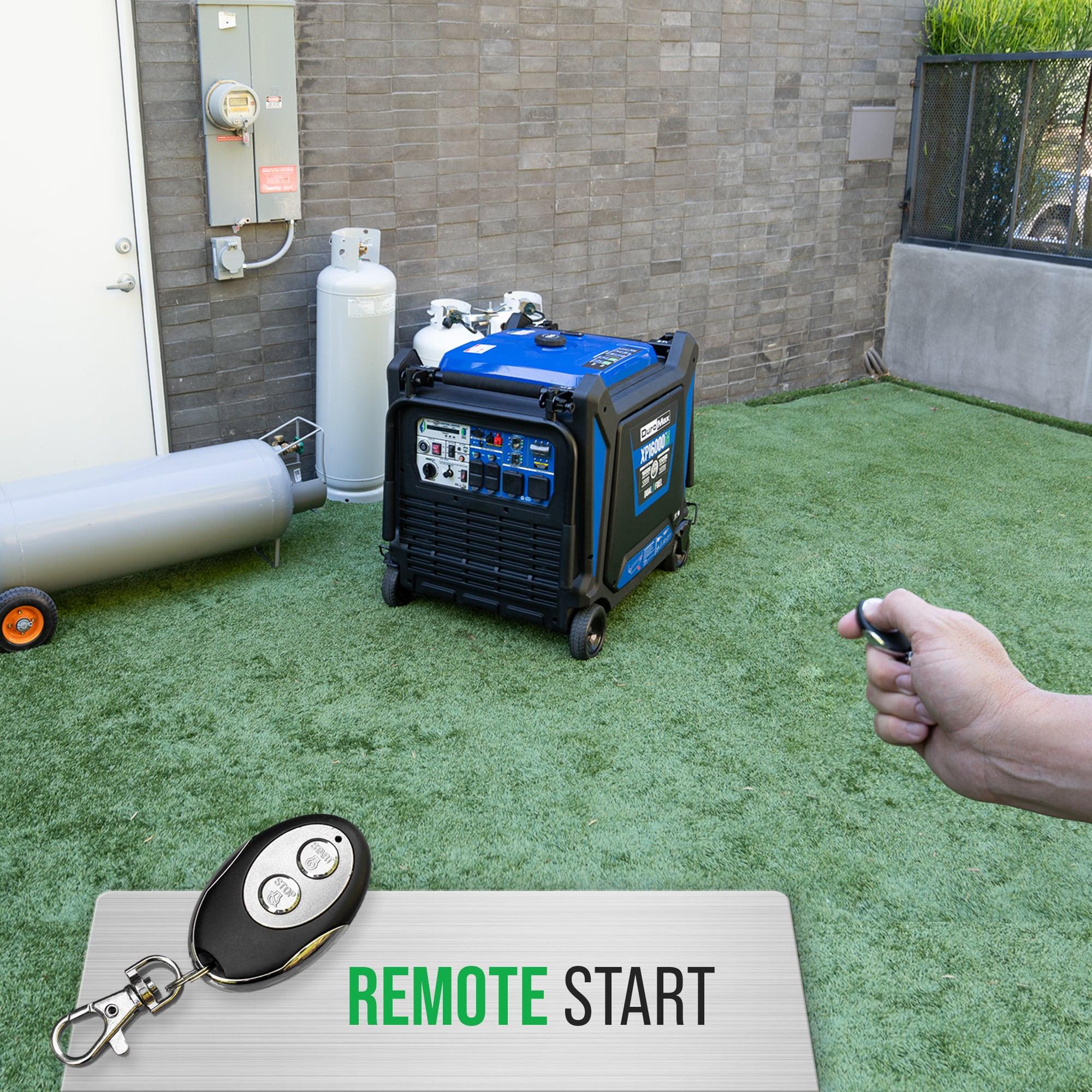 DuroMax XP16000iH 16,000 Watt Dual Fuel Portable Inverter Generator with CO Alert