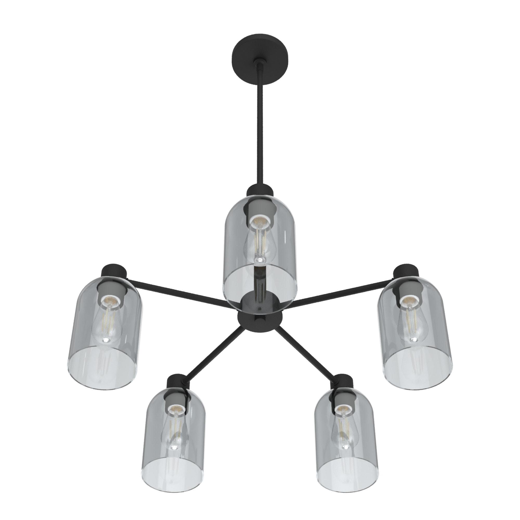 Lochemeade 5 - Light Unique / Statemen Cylinder Chandelier