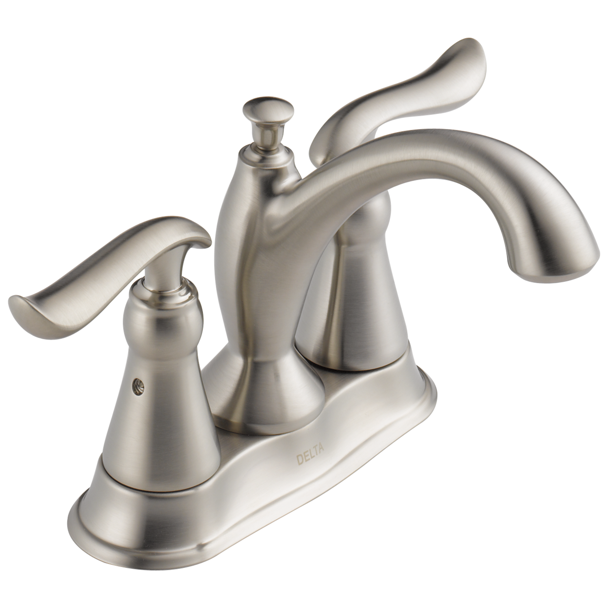 Linden Centerset Bathroom Faucet with Drain Assembly, 2-handle Bathroom Sink Faucet