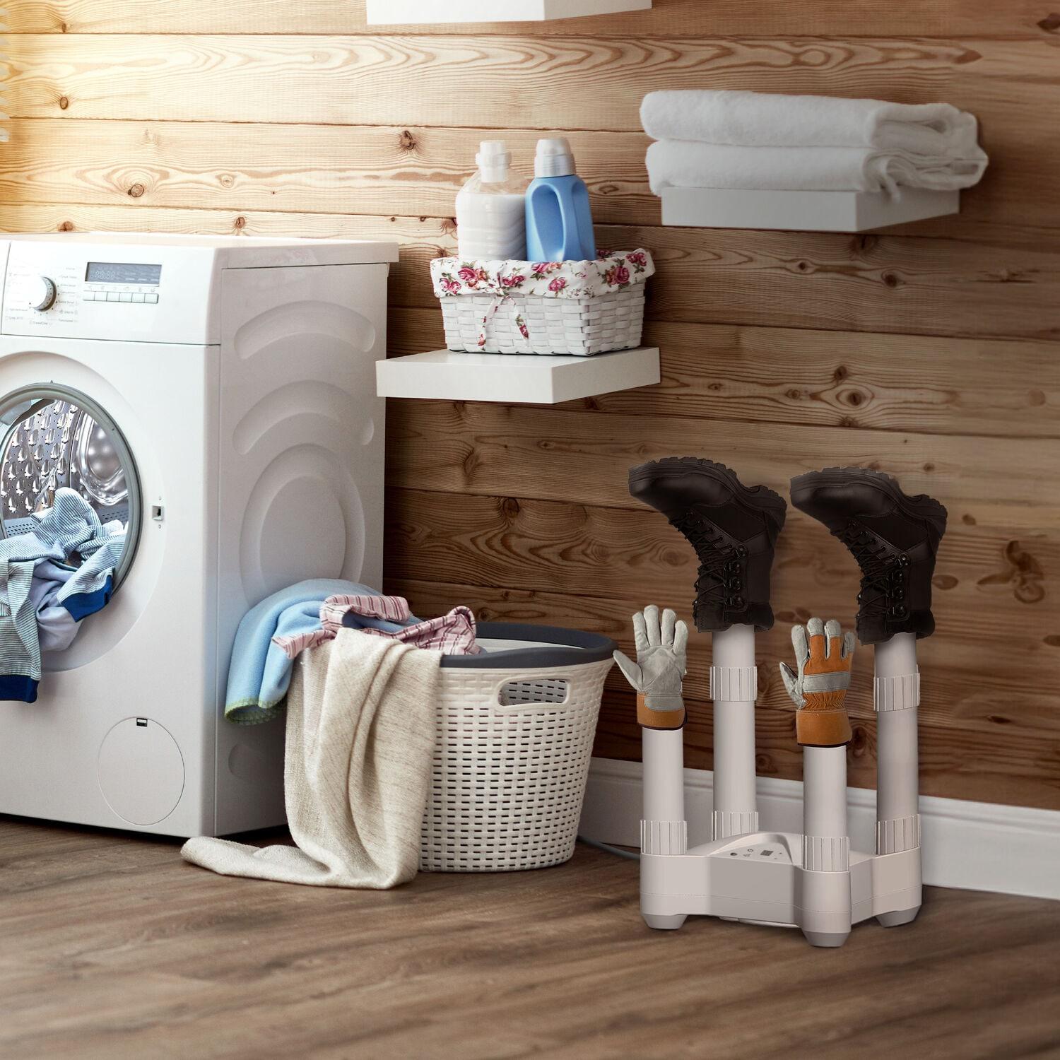 Lifesmart 4-Post Fast Airflow Boot Dryer with Timer, 250-Watt, BD001