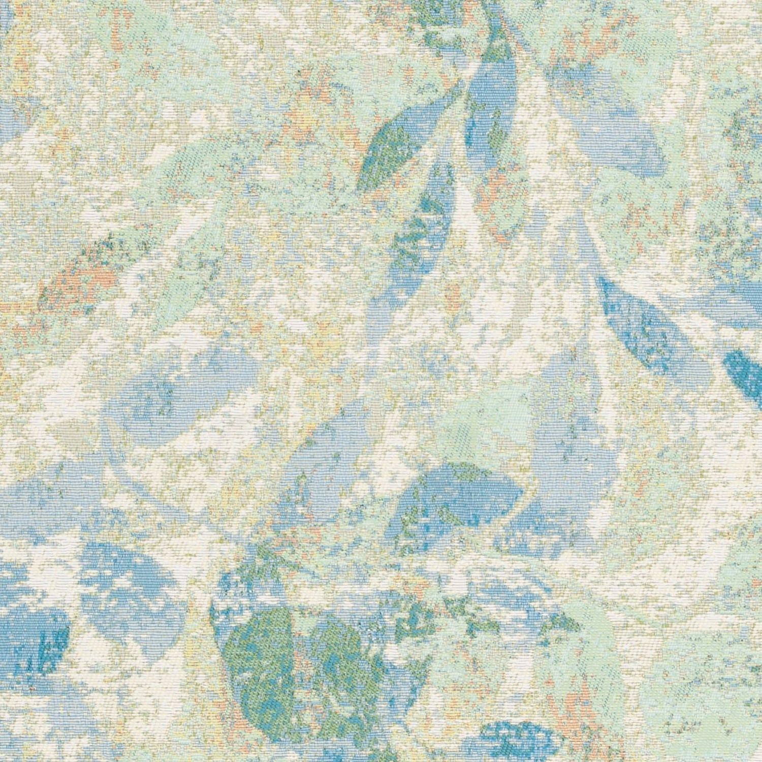 Barbados BAR594 Power Loomed Indoor and Outdoor Area Rug - Blue/Ivory - 8'x10'5" - Safavieh.